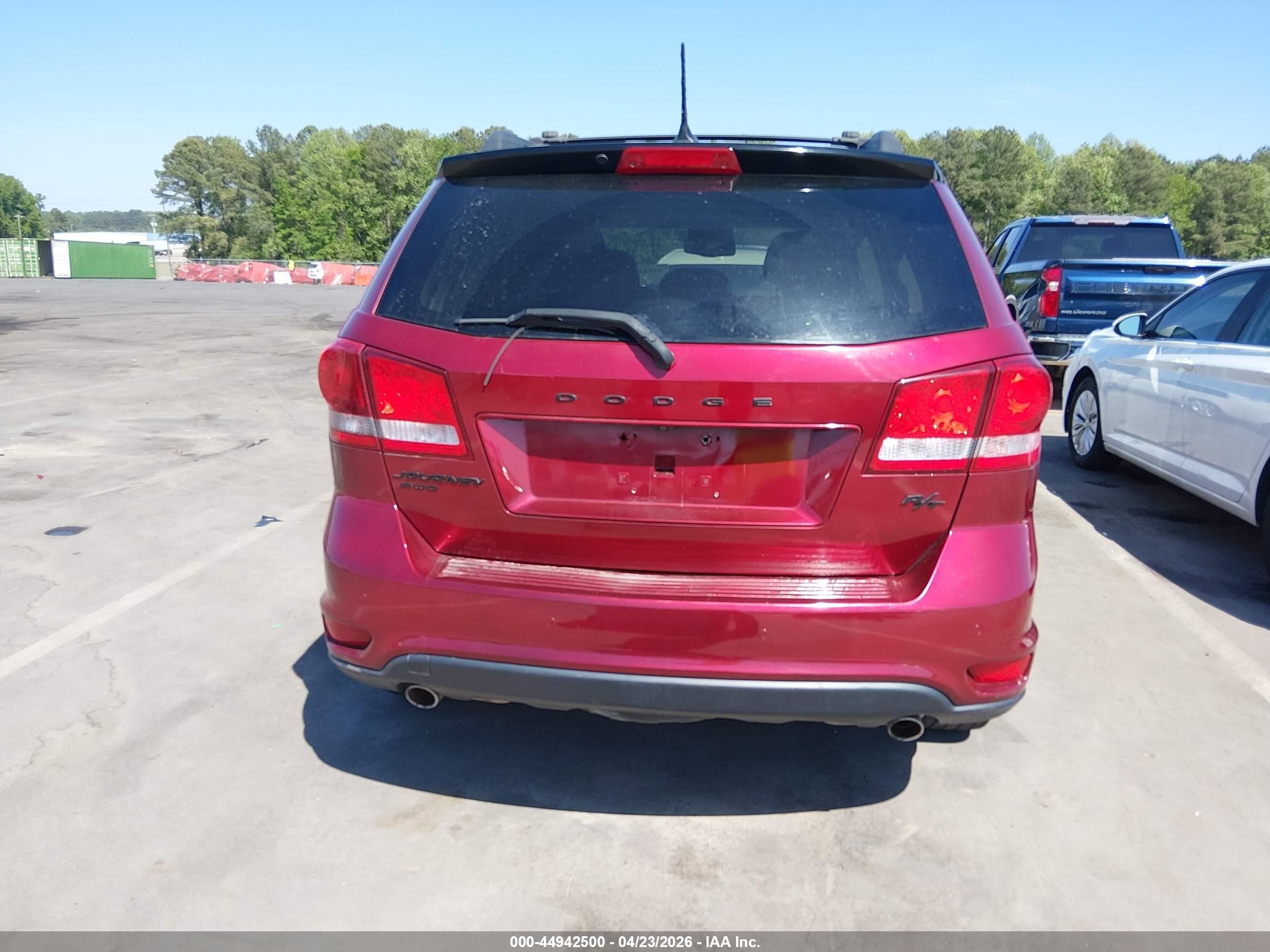 2014 Dodge Journey R/t Red vin: 3C4PDDEGXET312935