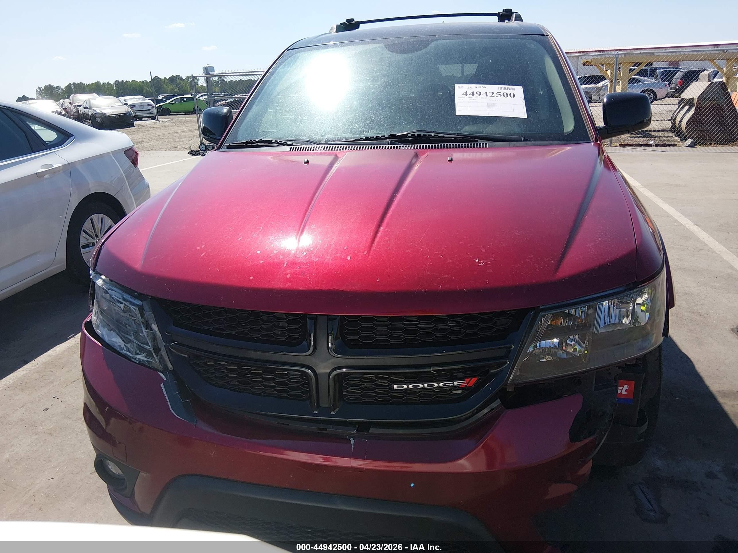 2014 Dodge Journey R/t Red vin: 3C4PDDEGXET312935