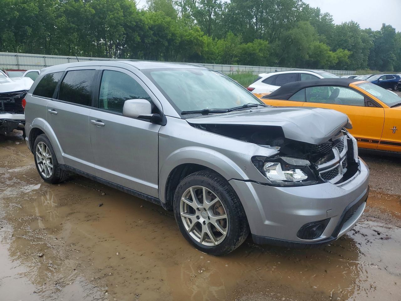 2015 Dodge Journey R Silver vin: 3C4PDDEGXFT522128