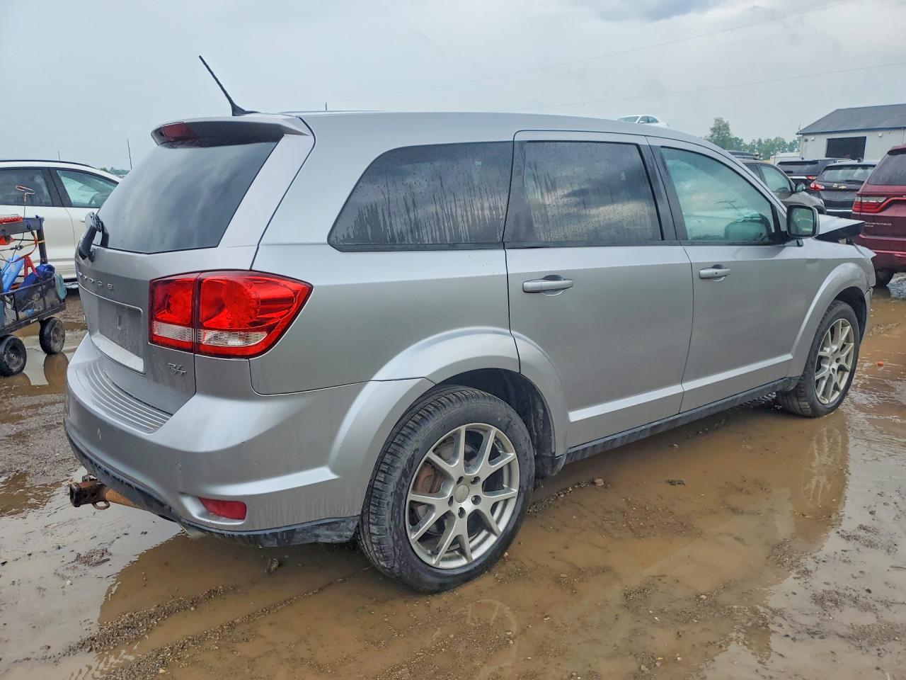 2015 Dodge Journey R Silver vin: 3C4PDDEGXFT522128