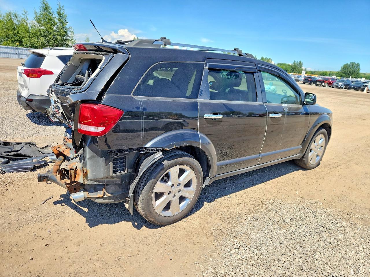 2012 Dodge Journey R Black vin: 3C4PDDFG0CT151765