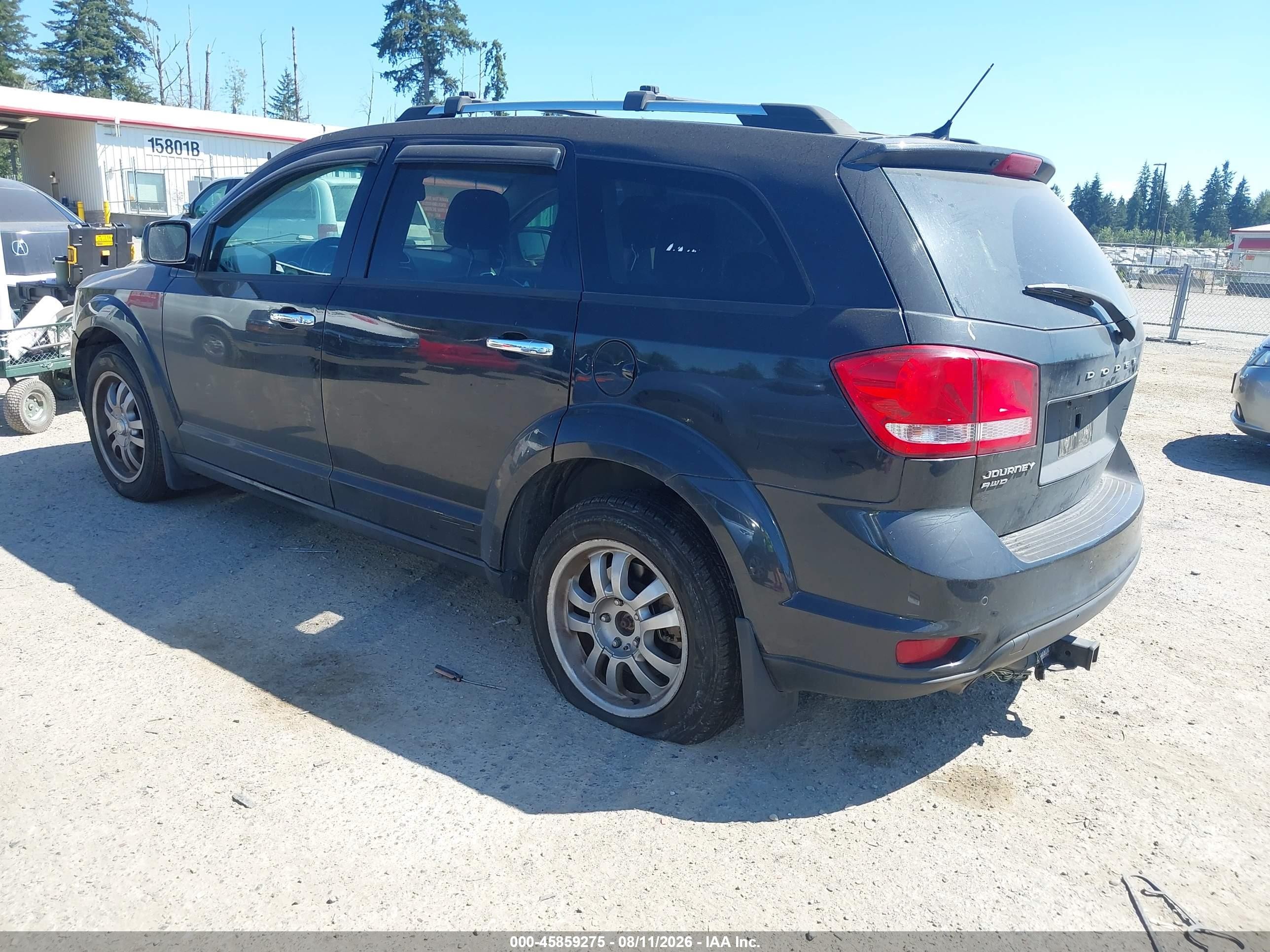 2012 Dodge Journey R/t Black vin: 3C4PDDFG0CT308887