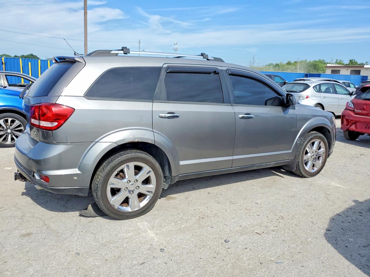 2012 Dodge Journey R/t Серый vin: 3C4PDDFG2CT154585