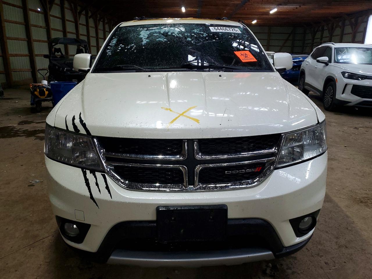 2012 Dodge Journey R/t White vin: 3C4PDDFG2CT300676