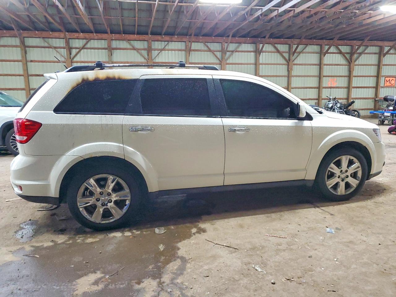 2012 Dodge Journey R/t White vin: 3C4PDDFG2CT300676