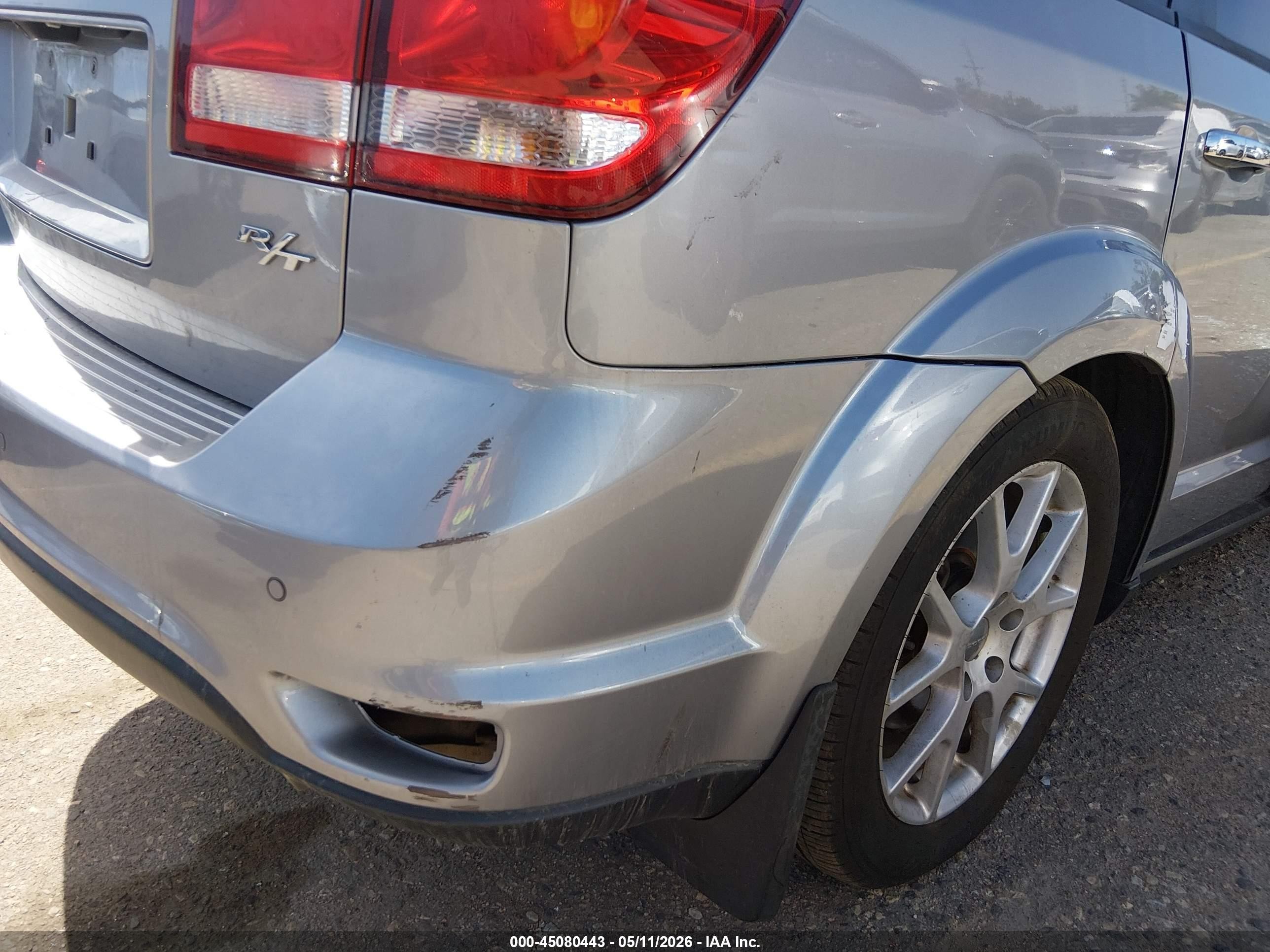 2015 Dodge Journey R/t Silver vin: 3C4PDDFG2FT597985