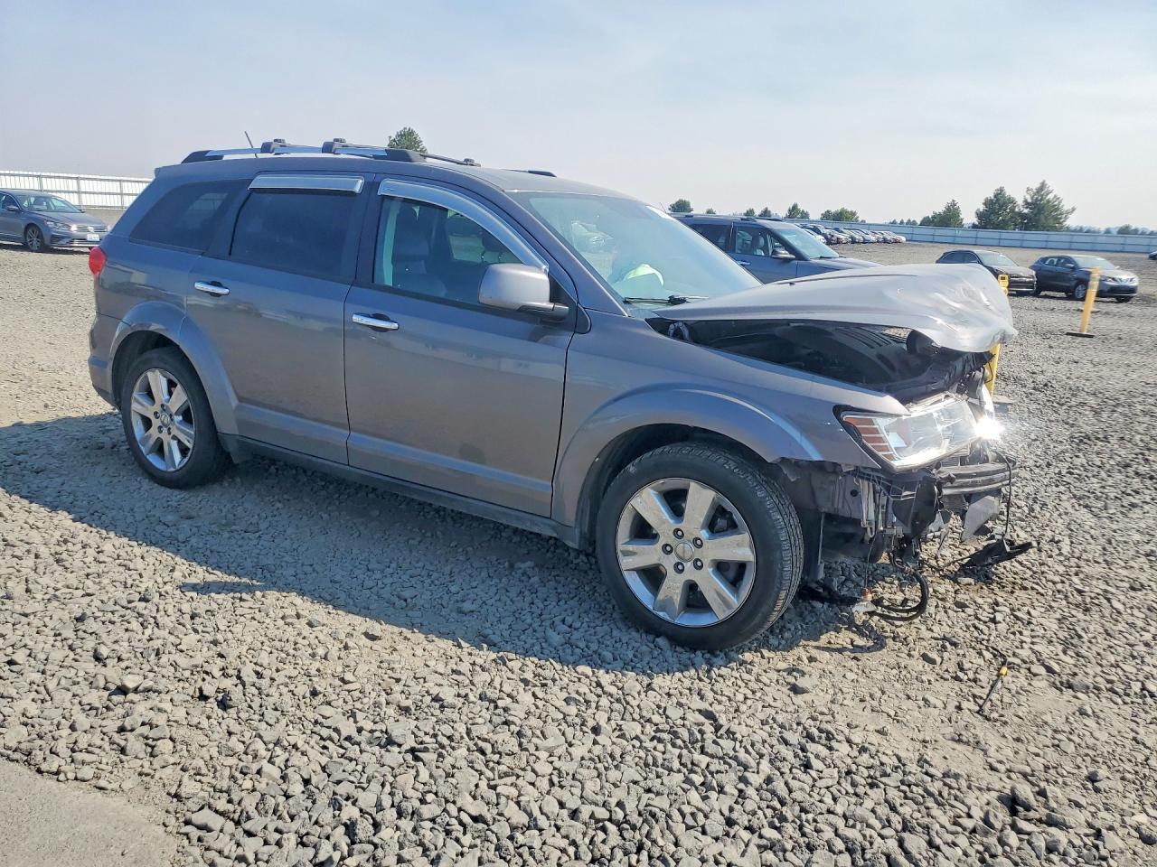2013 Dodge Journey R/t Gray vin: 3C4PDDFG4DT736687