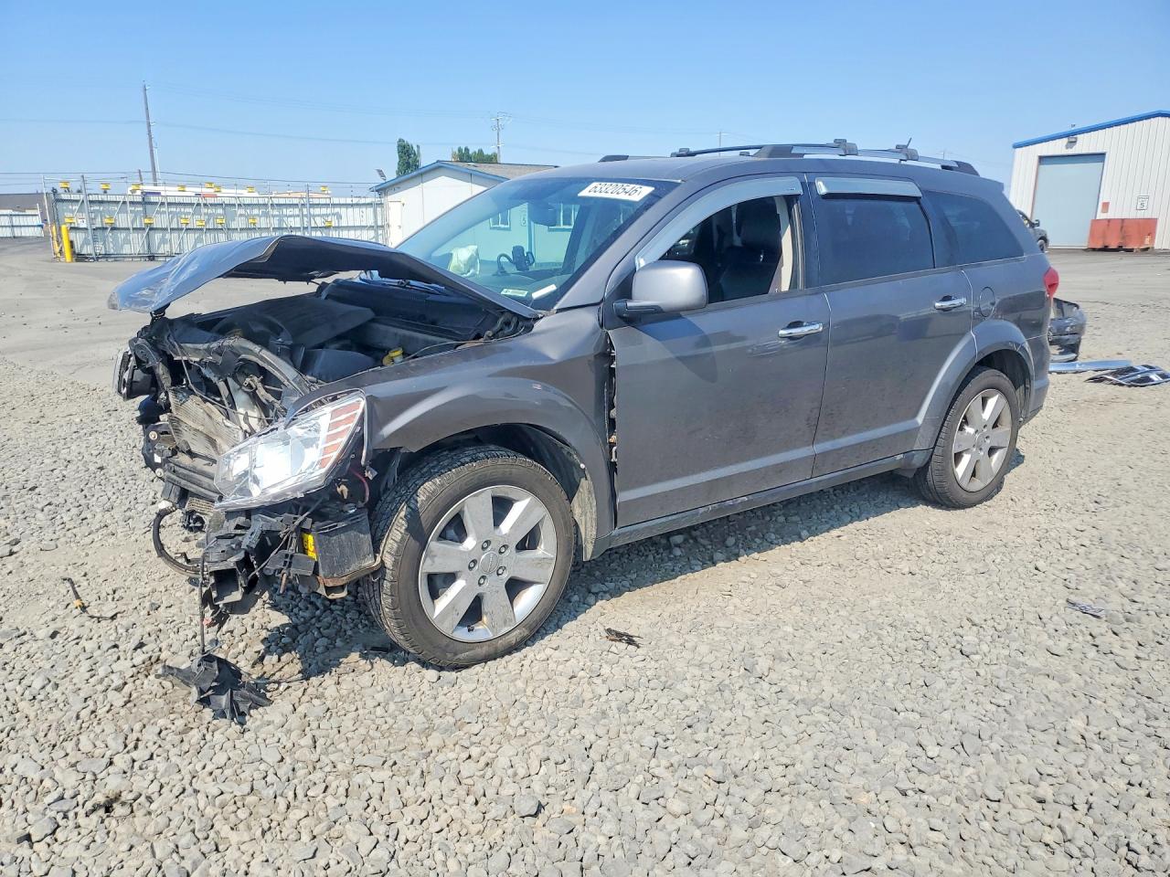 2013 Dodge Journey R/t Gray vin: 3C4PDDFG4DT736687