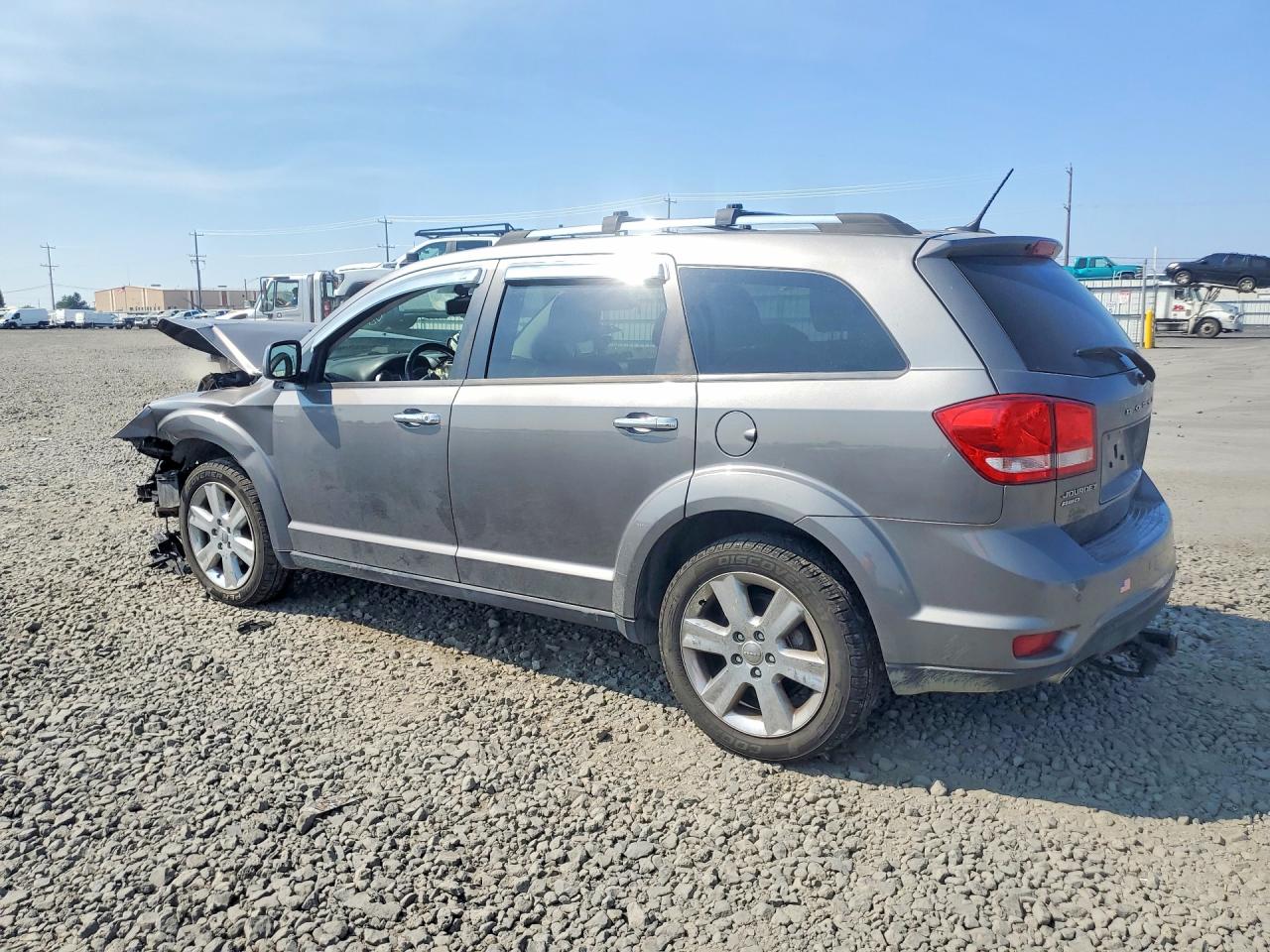 2013 Dodge Journey R/t Gray vin: 3C4PDDFG4DT736687