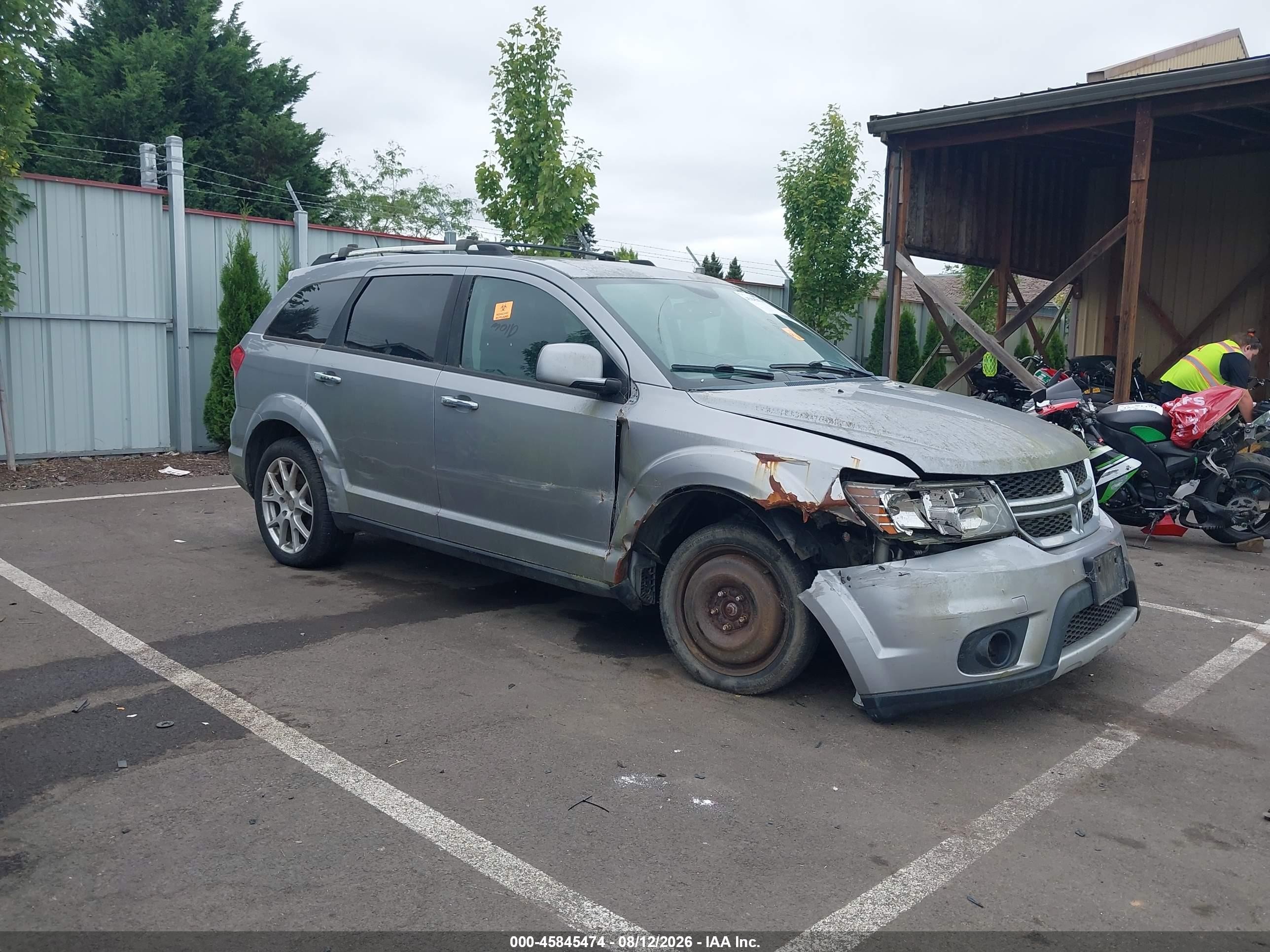 2015 Dodge Journey R/t Gray vin: 3C4PDDFG4FT748633