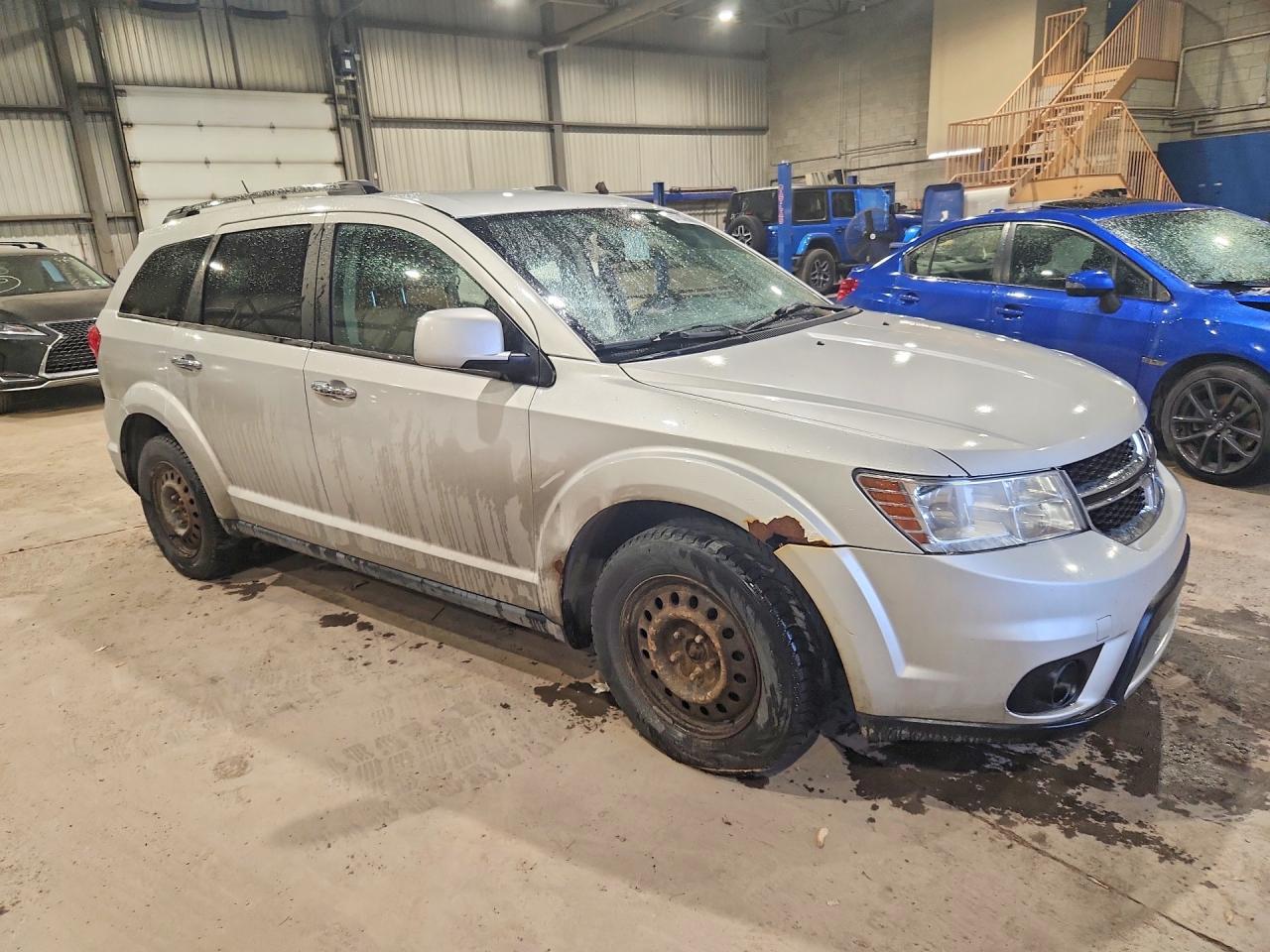 2012 Dodge Journey R Silver vin: 3C4PDDFG5CT166651