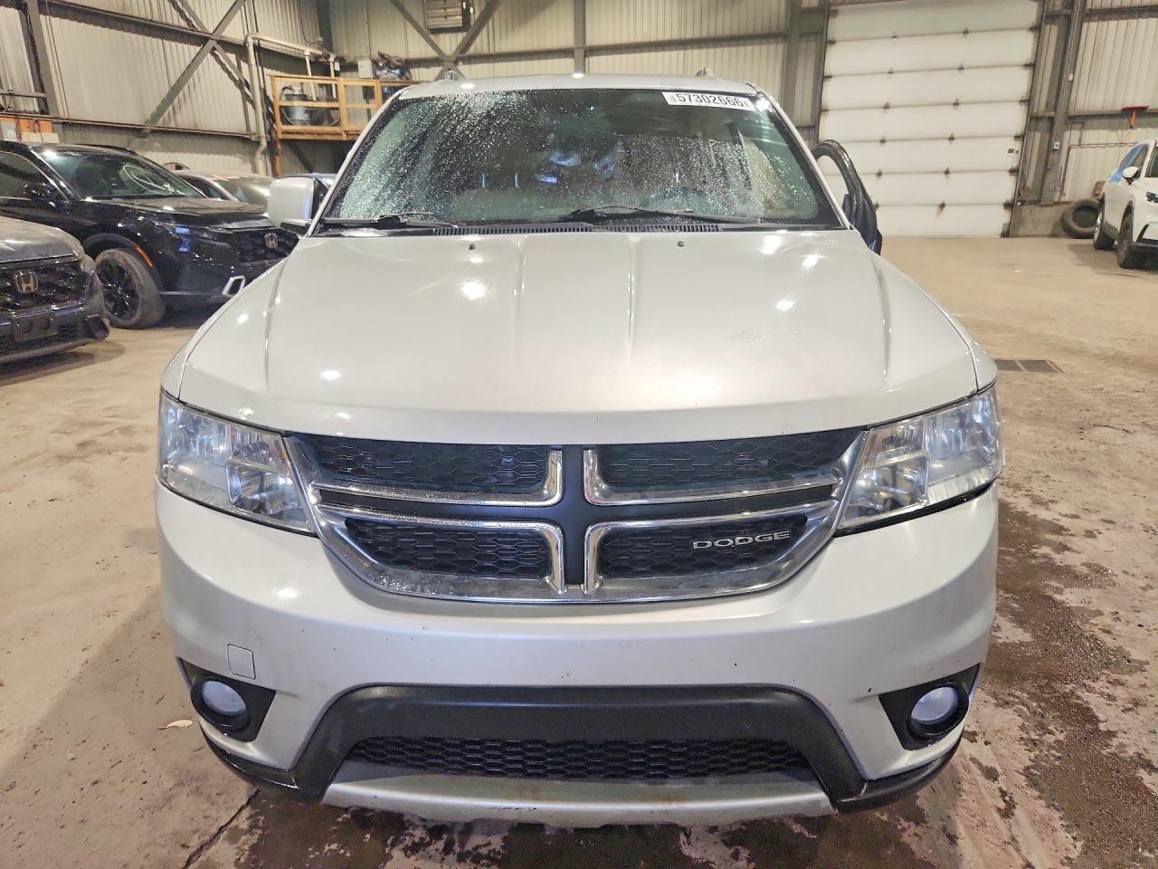 2012 Dodge Journey R Silver vin: 3C4PDDFG5CT166651