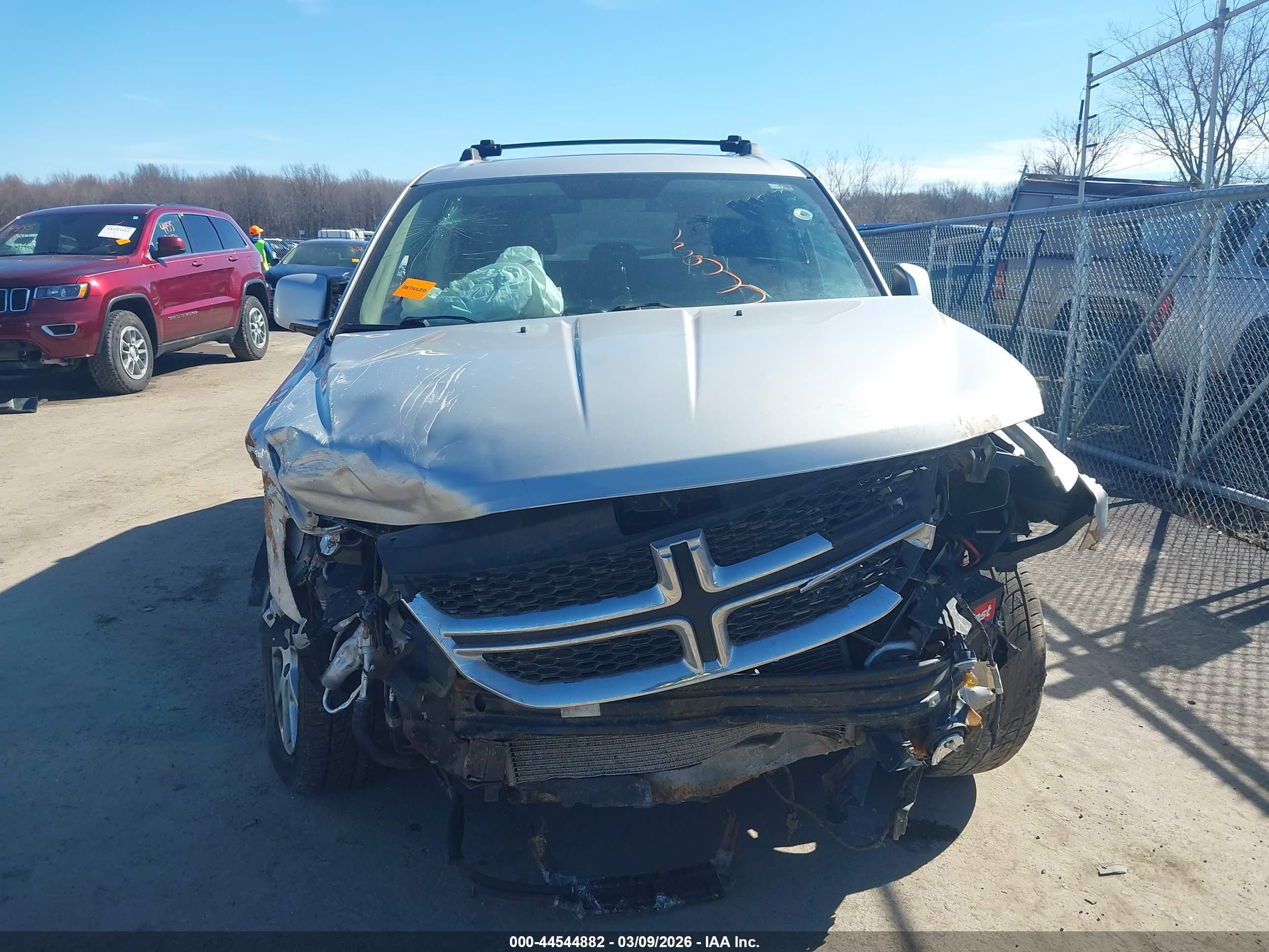 2013 Dodge Journey R/t Silver vin: 3C4PDDFG5DT504633