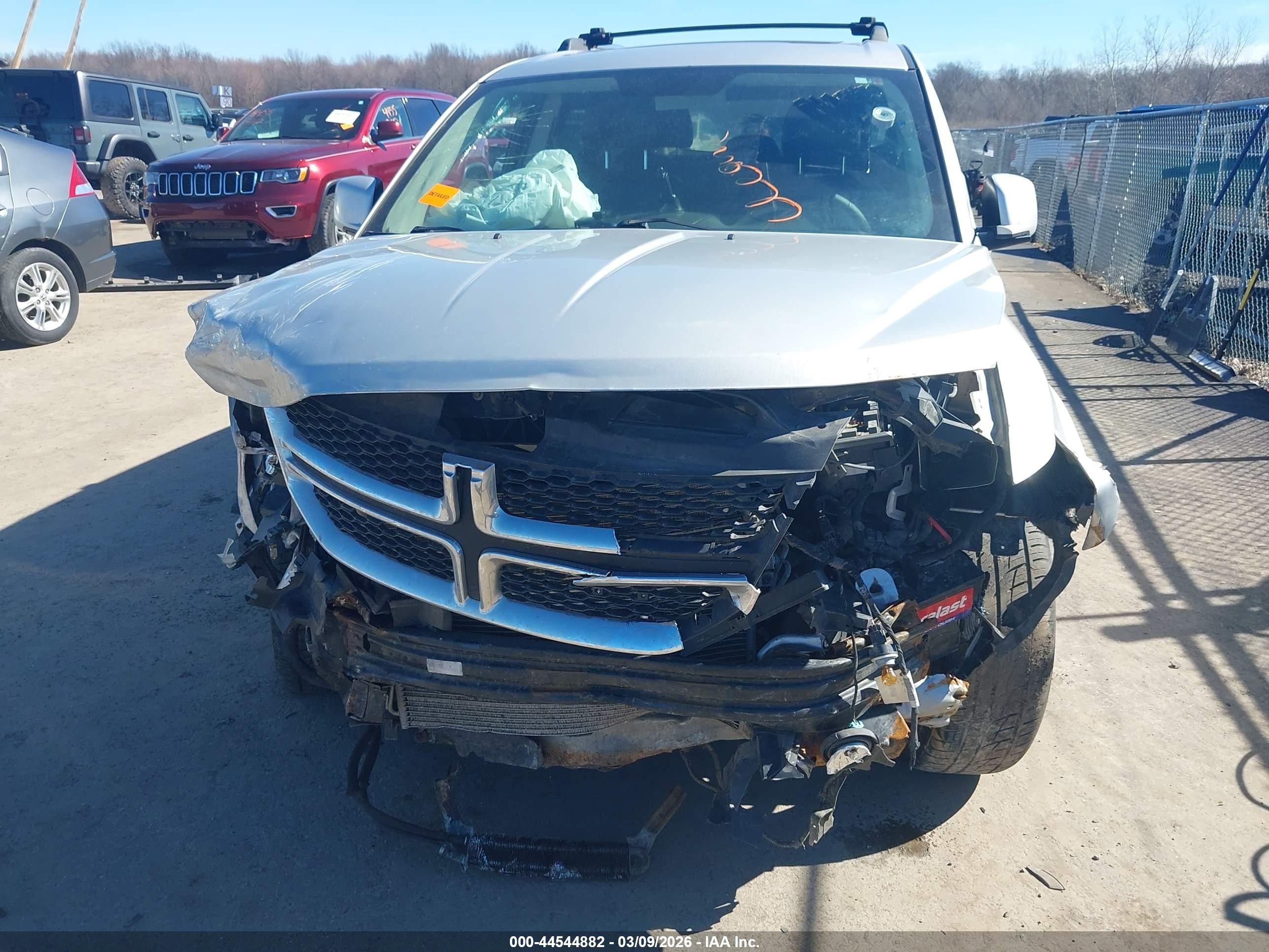 2013 Dodge Journey R/t Silver vin: 3C4PDDFG5DT504633