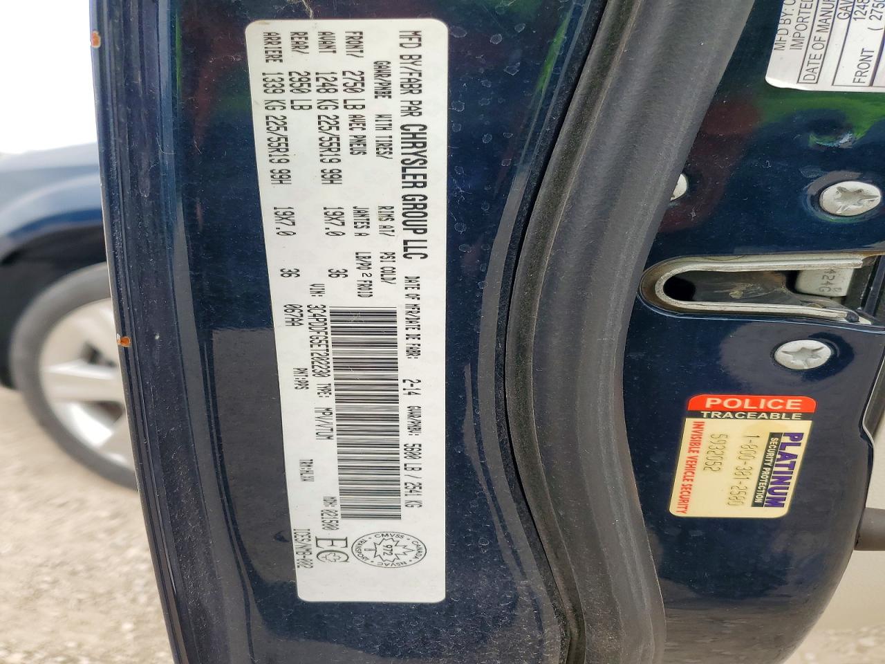 2014 Dodge Journey R Blue vin: 3C4PDDFG5ET202230