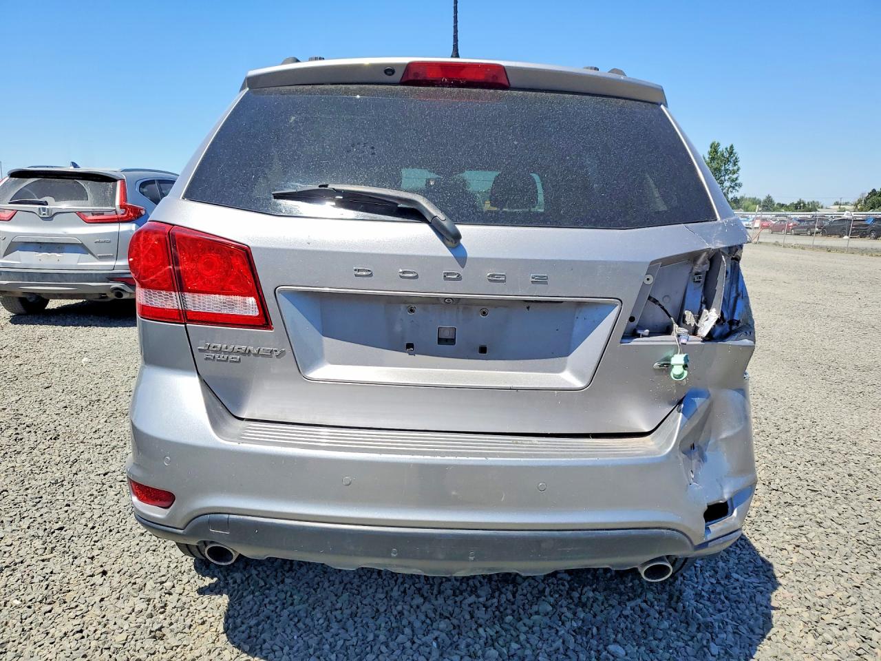 2017 Dodge Journey Gt Silver vin: 3C4PDDFG5HT535452