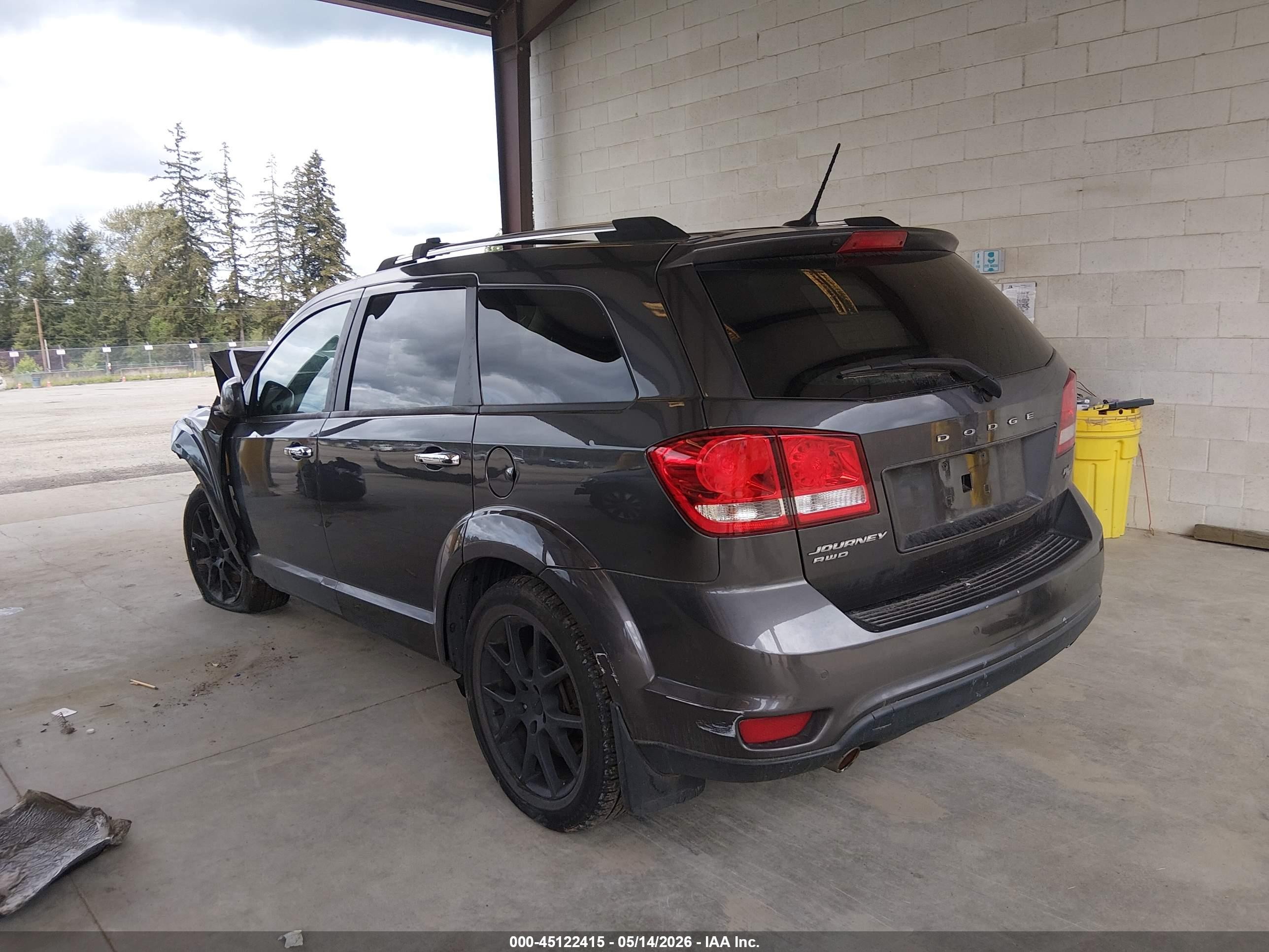 2015 Dodge Journey R/t Black vin: 3C4PDDFG6FT596662