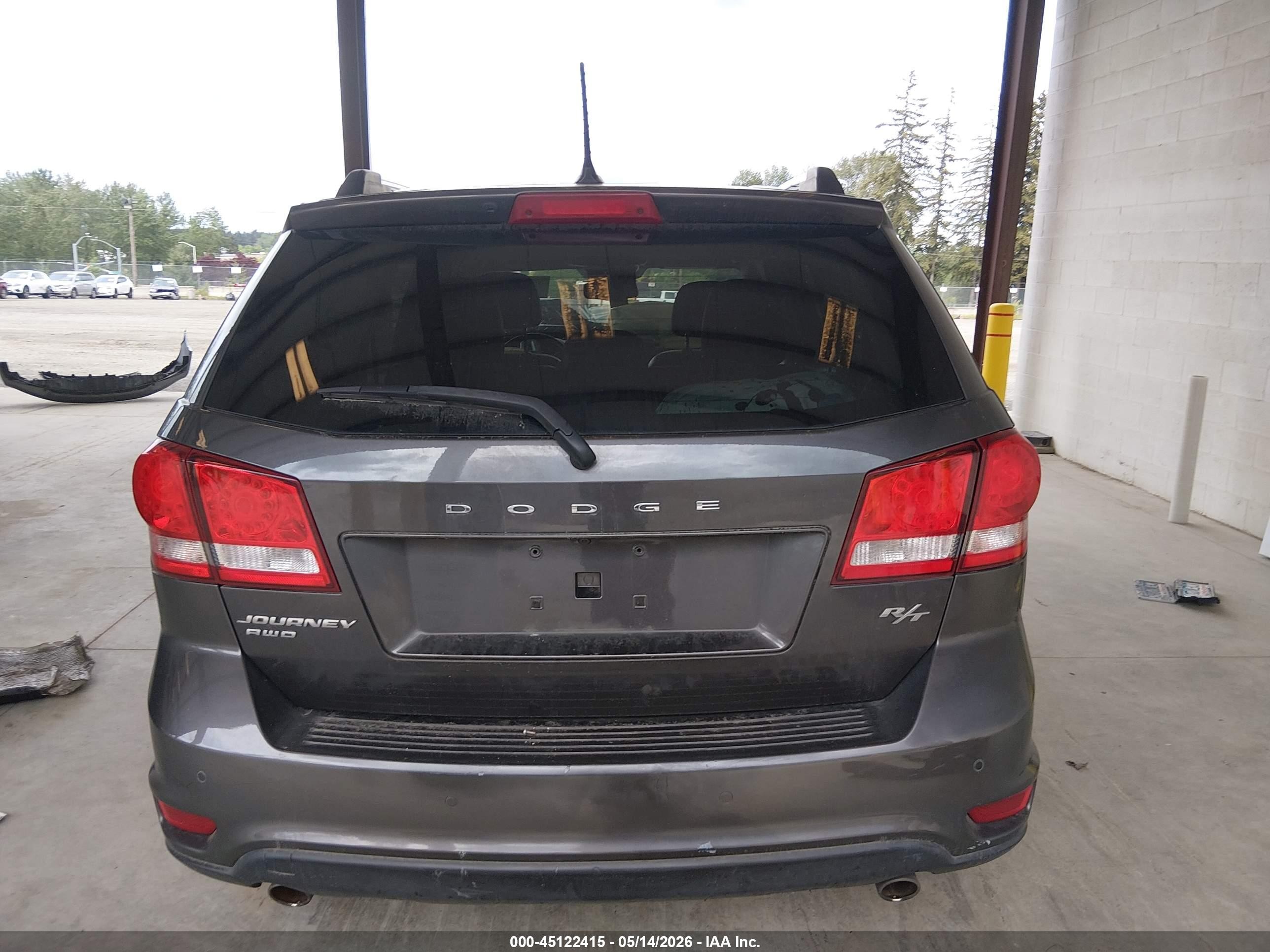 2015 Dodge Journey R/t Black vin: 3C4PDDFG6FT596662