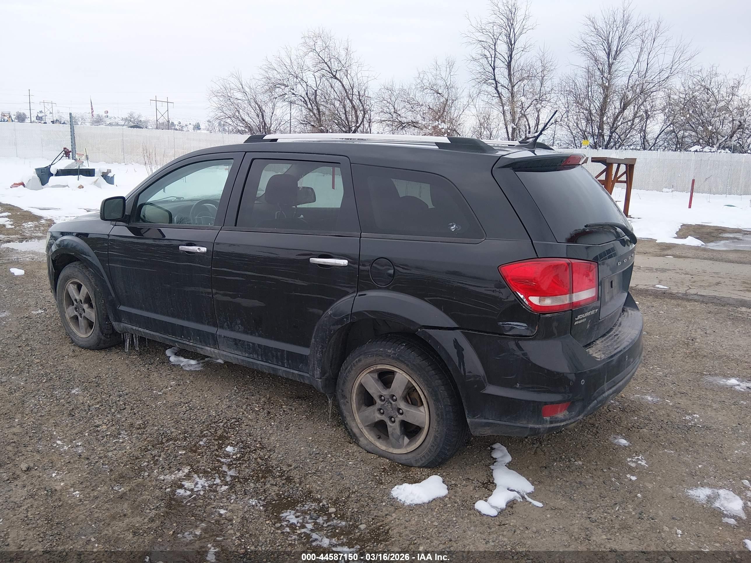 2012 Dodge Journey R/t Black vin: 3C4PDDFG7CT241849