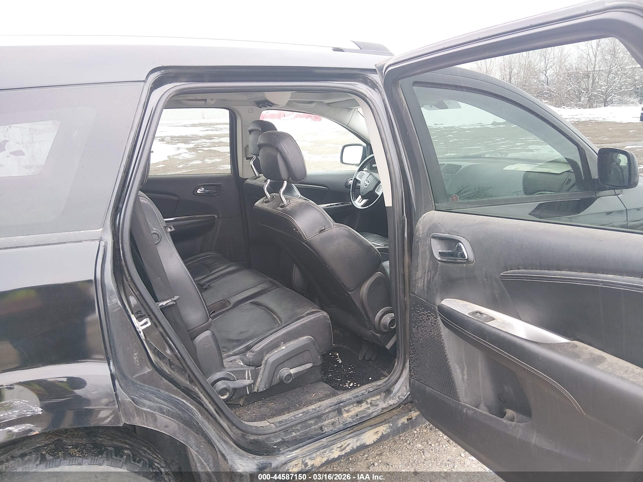 2012 Dodge Journey R/t Black vin: 3C4PDDFG7CT241849