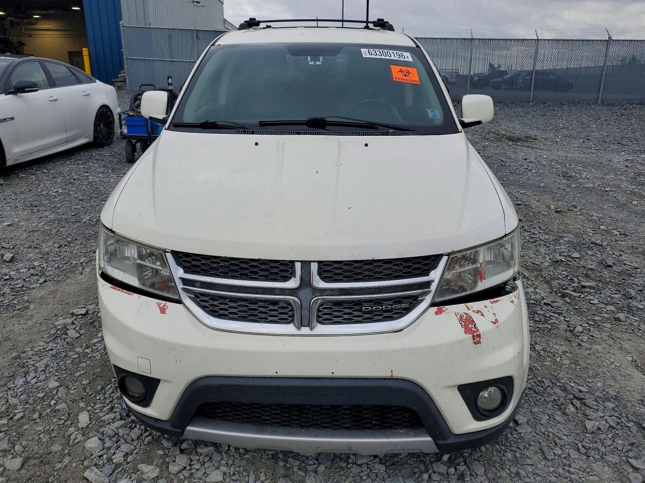 2012 Dodge Journey R/t White vin: 3C4PDDFG7CT252043