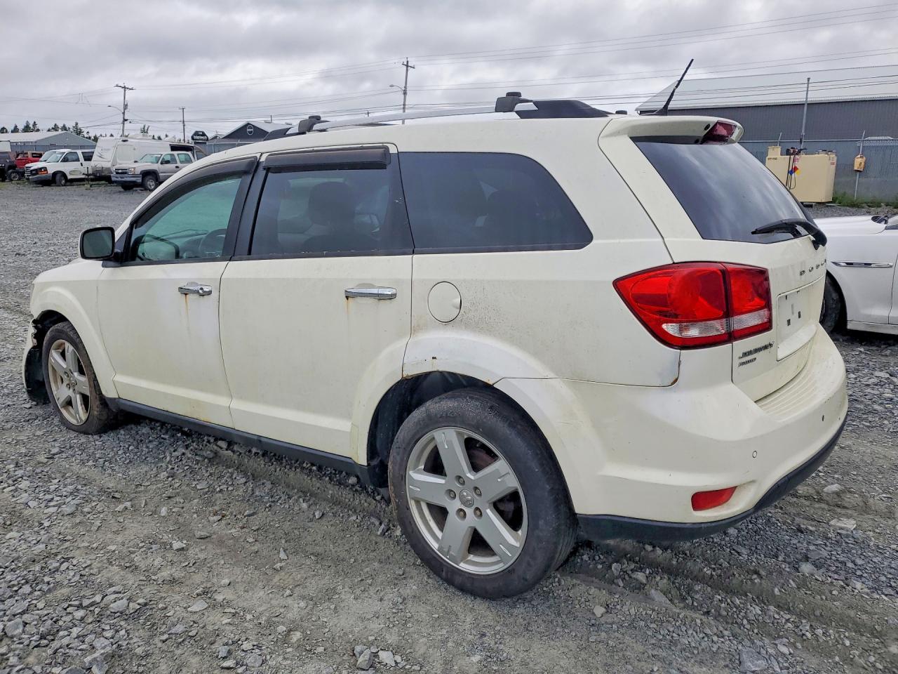 2012 Dodge Journey R/t White vin: 3C4PDDFG7CT252043