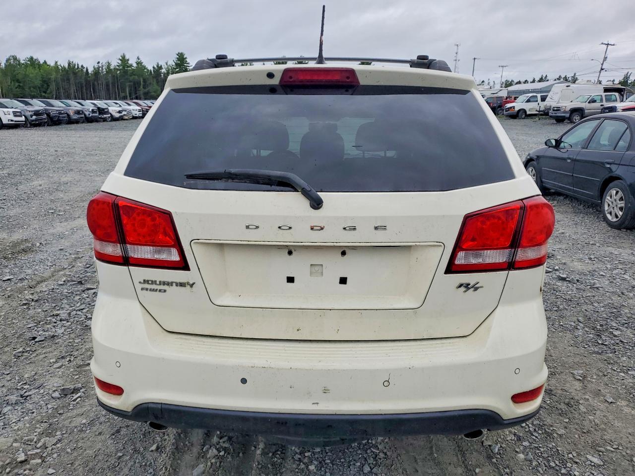 2012 Dodge Journey R/t White vin: 3C4PDDFG7CT252043