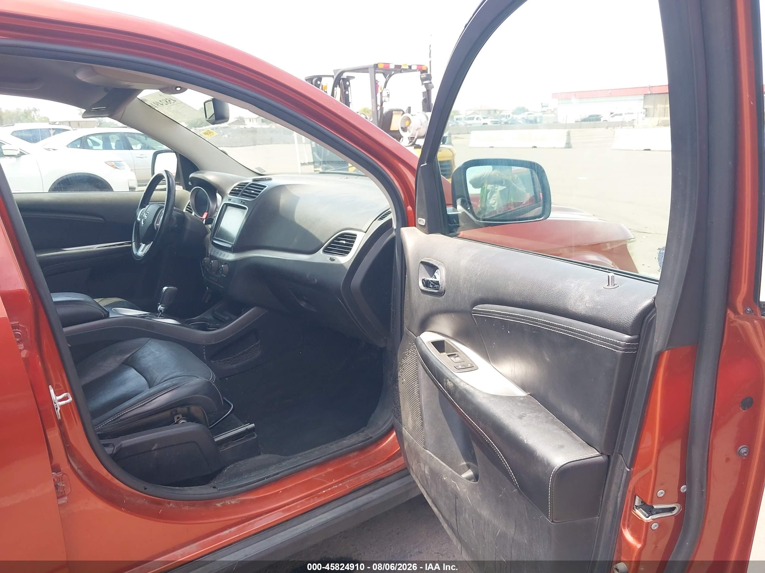 2012 Dodge Journey R/t Orange vin: 3C4PDDFG8CT336520