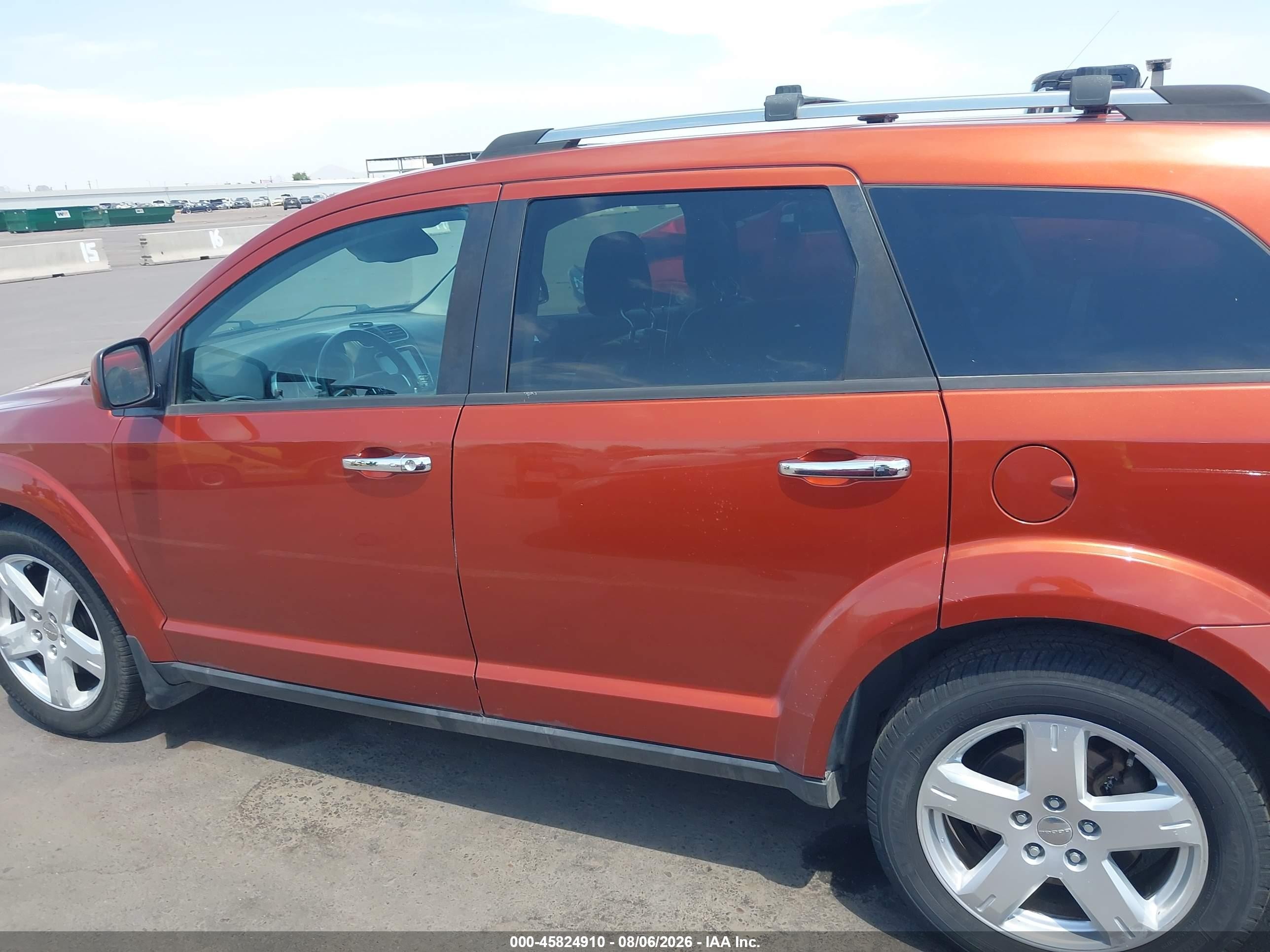 2012 Dodge Journey R/t Orange vin: 3C4PDDFG8CT336520