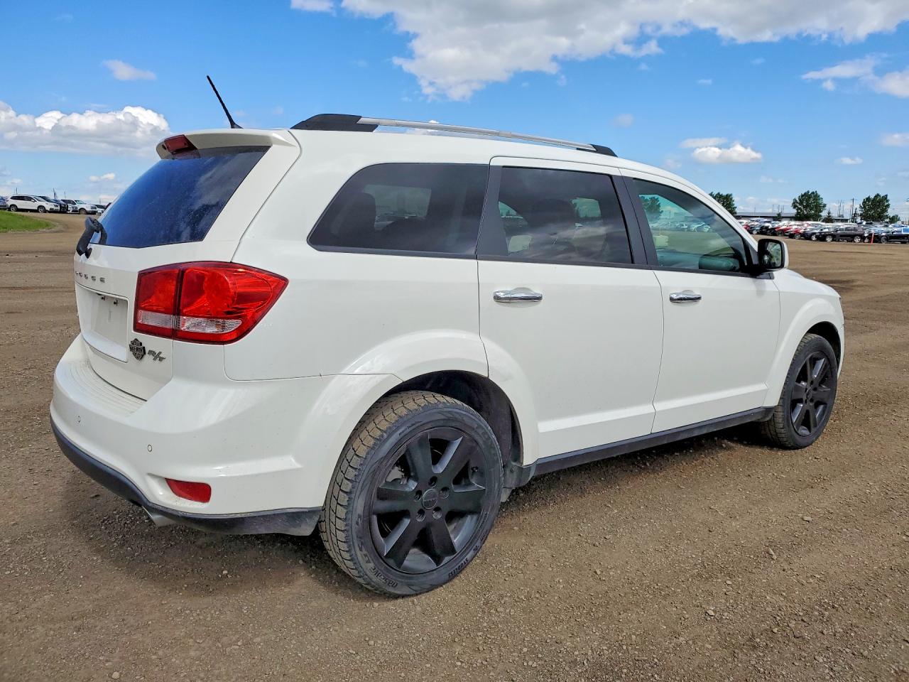 2014 Dodge Journey R/t White vin: 3C4PDDFG8ET269629