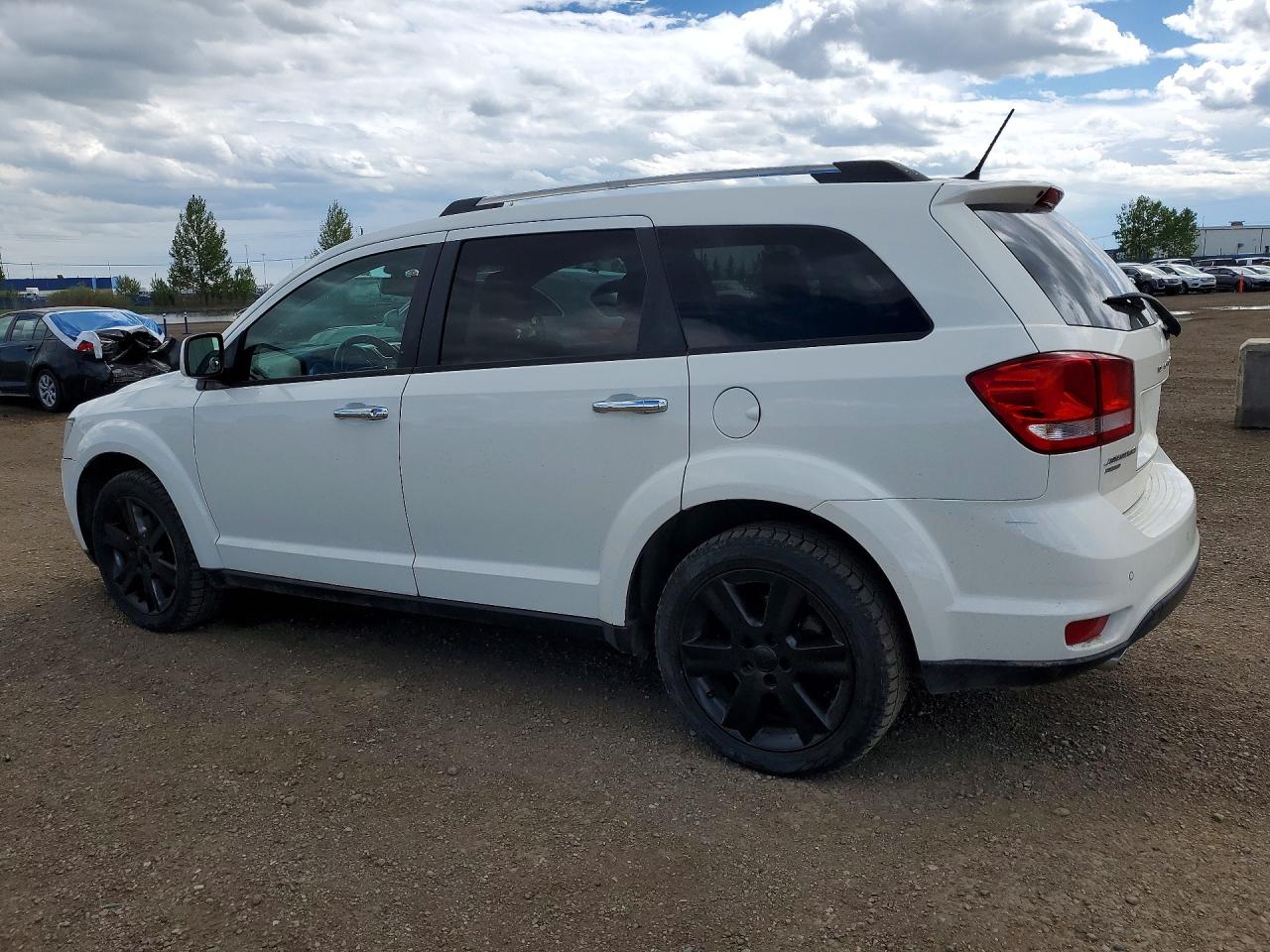 2014 Dodge Journey R/t White vin: 3C4PDDFG8ET269629
