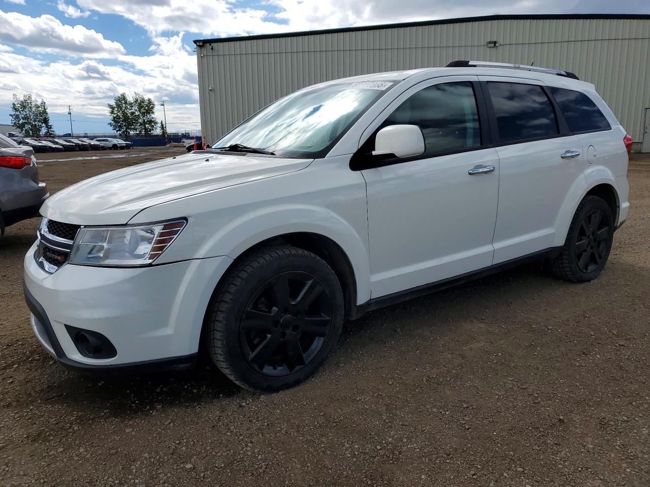 2014 Dodge Journey R/t White vin: 3C4PDDFG8ET269629