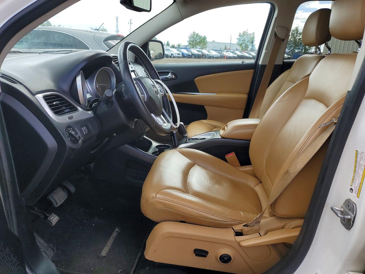 2014 Dodge Journey R/t White vin: 3C4PDDFG8ET269629