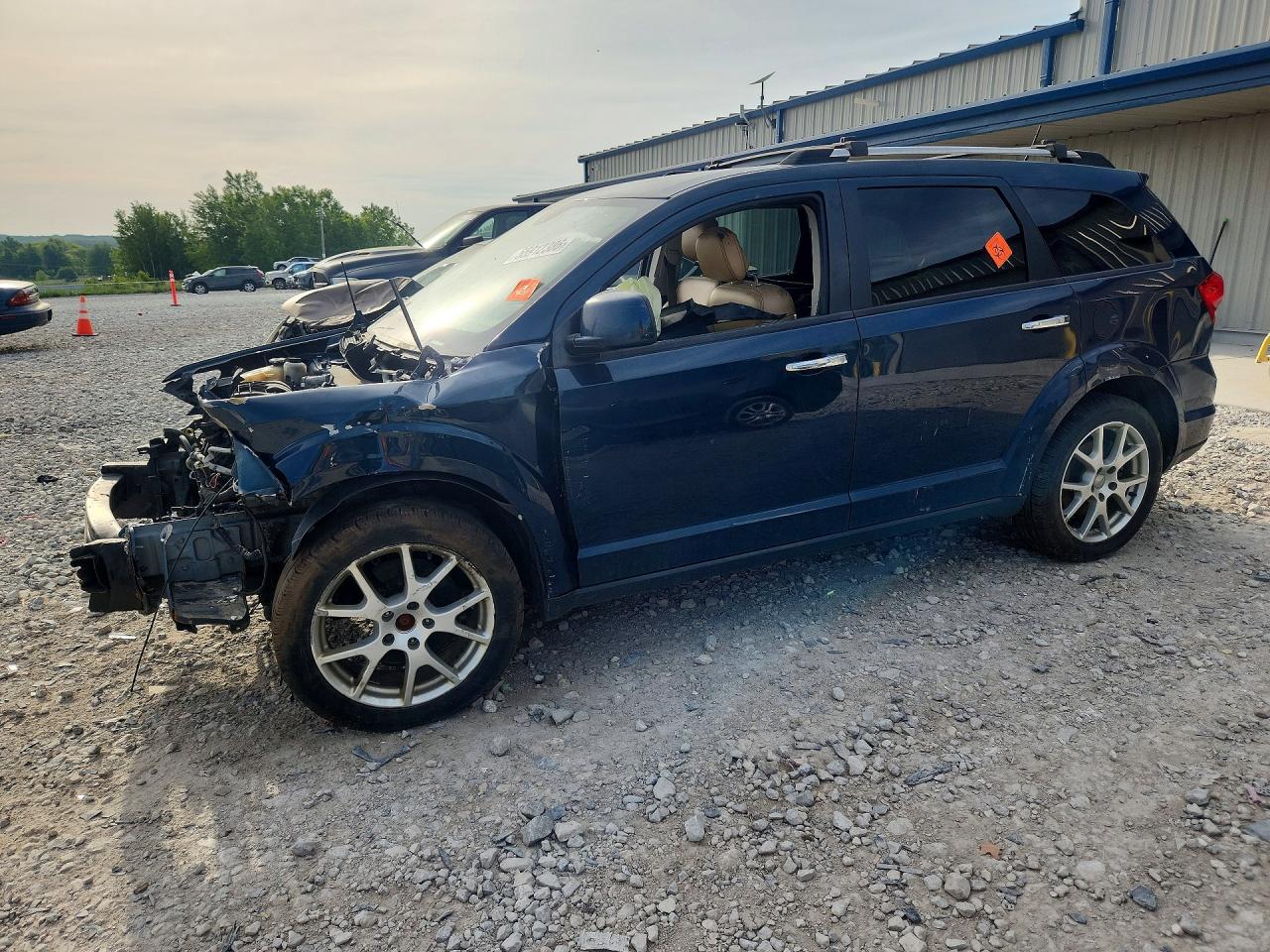 2015 Dodge Journey R Blue vin: 3C4PDDFG8FT705087