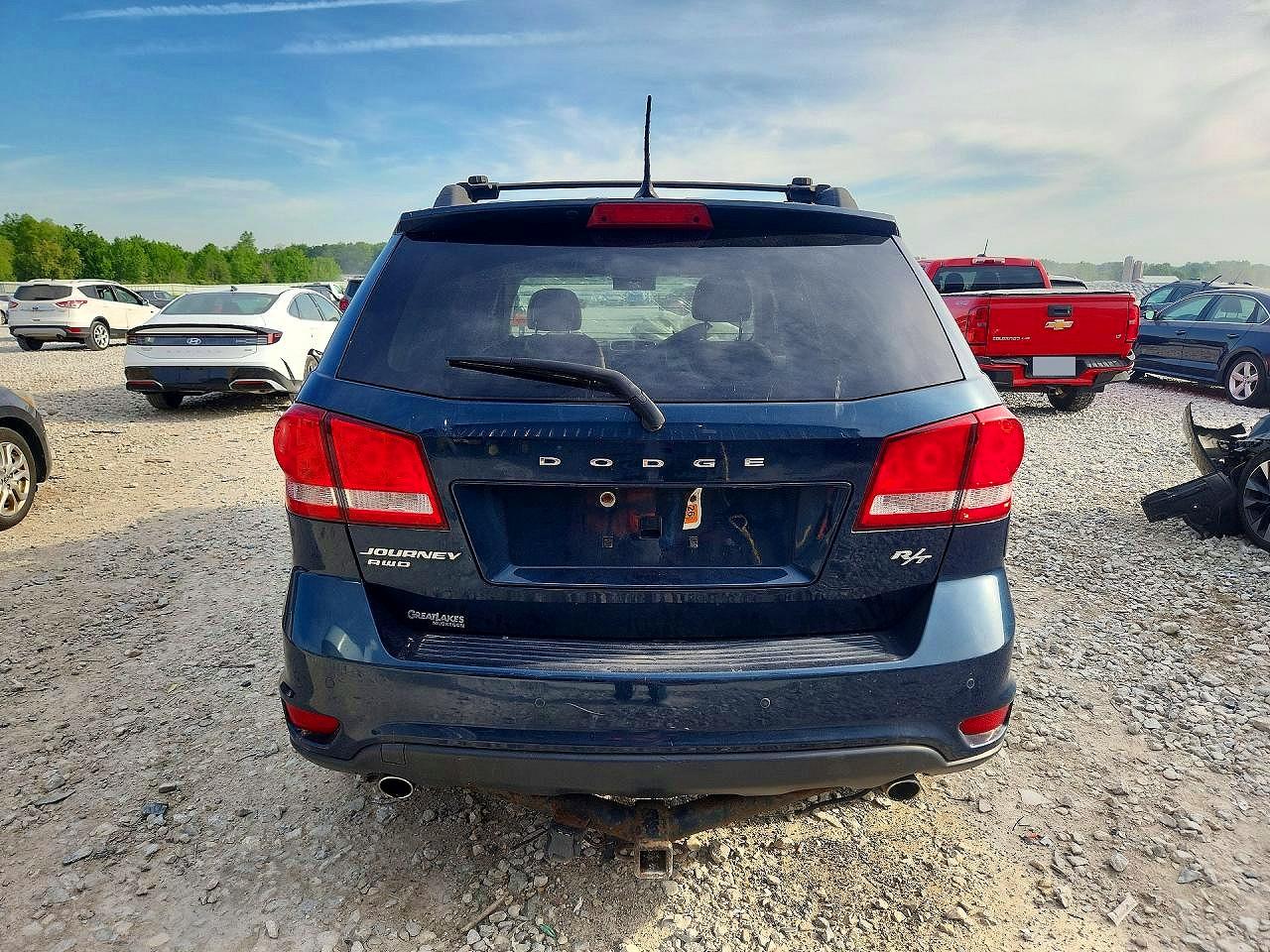 2015 Dodge Journey R Blue vin: 3C4PDDFG8FT705087