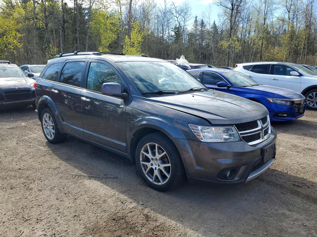 2014 Dodge Journey R Charcoal vin: 3C4PDDFG9ET125183