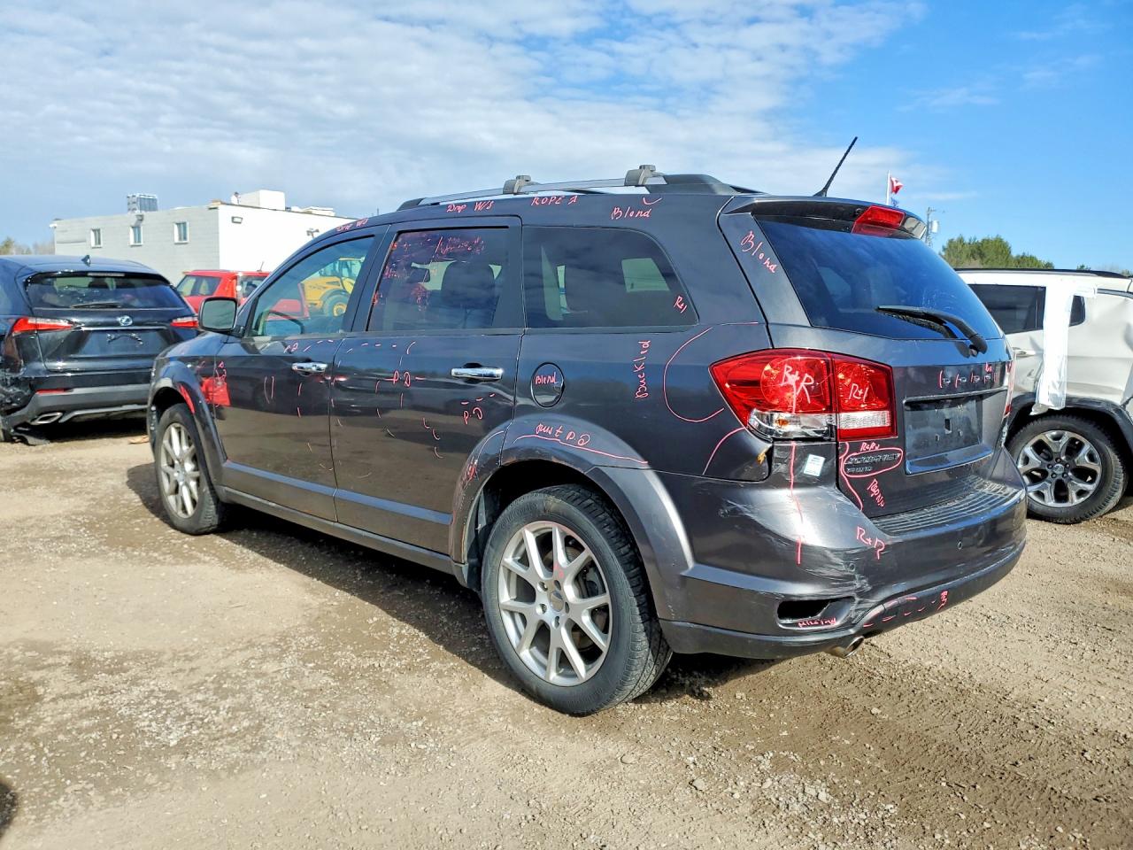 2014 Dodge Journey R Charcoal vin: 3C4PDDFG9ET125183