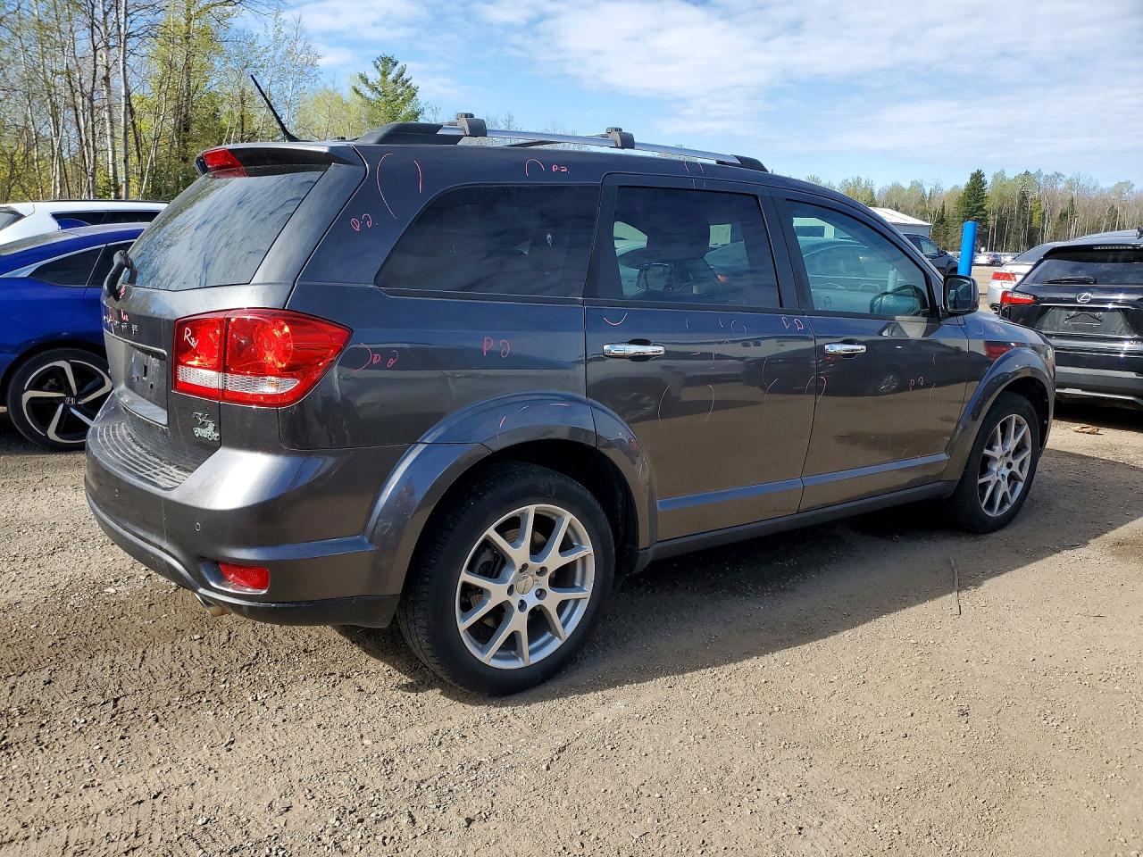 2014 Dodge Journey R Charcoal vin: 3C4PDDFG9ET125183