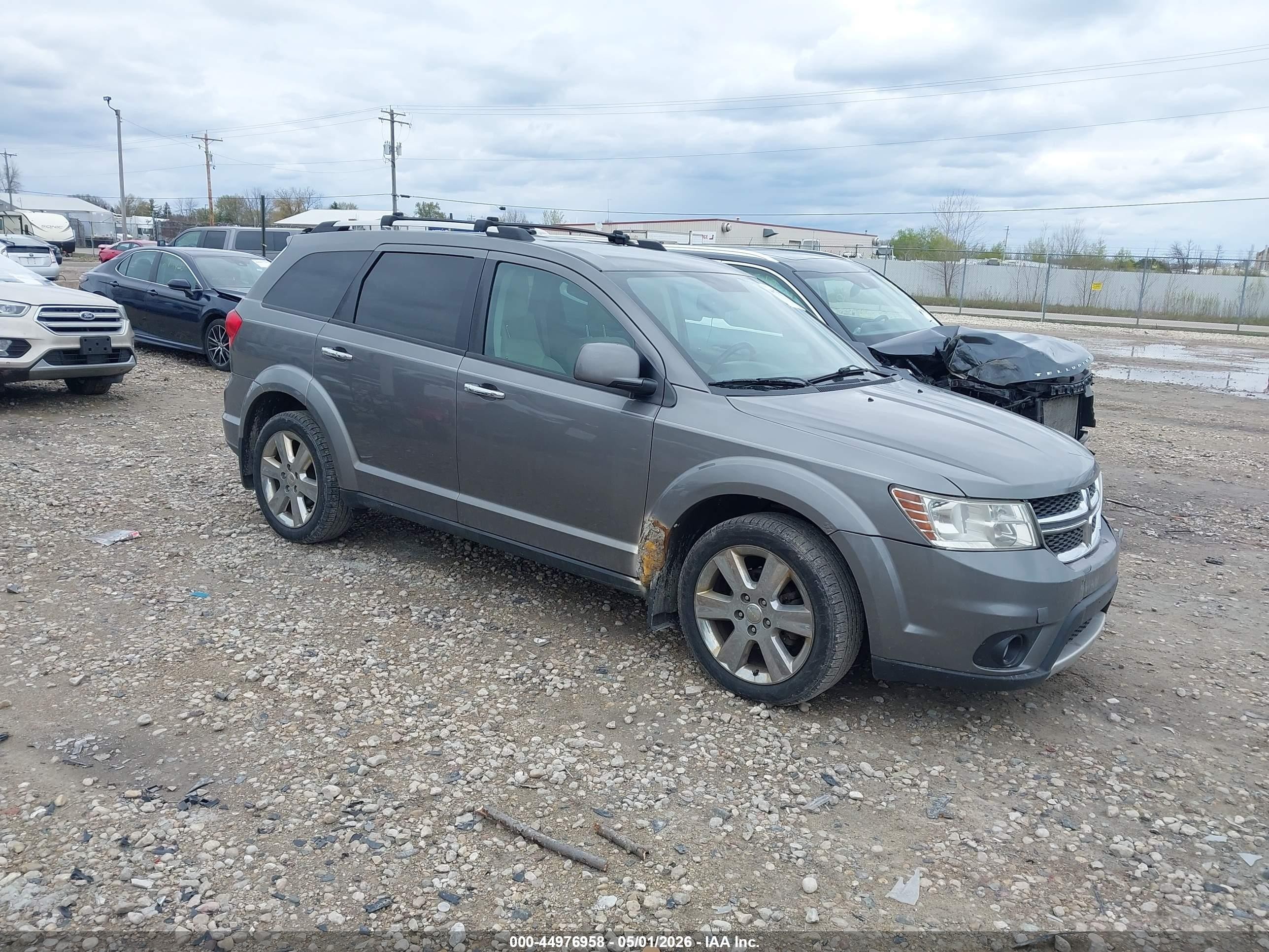 2012 Dodge Journey R/t Gray vin: 3C4PDDFGXCT160263