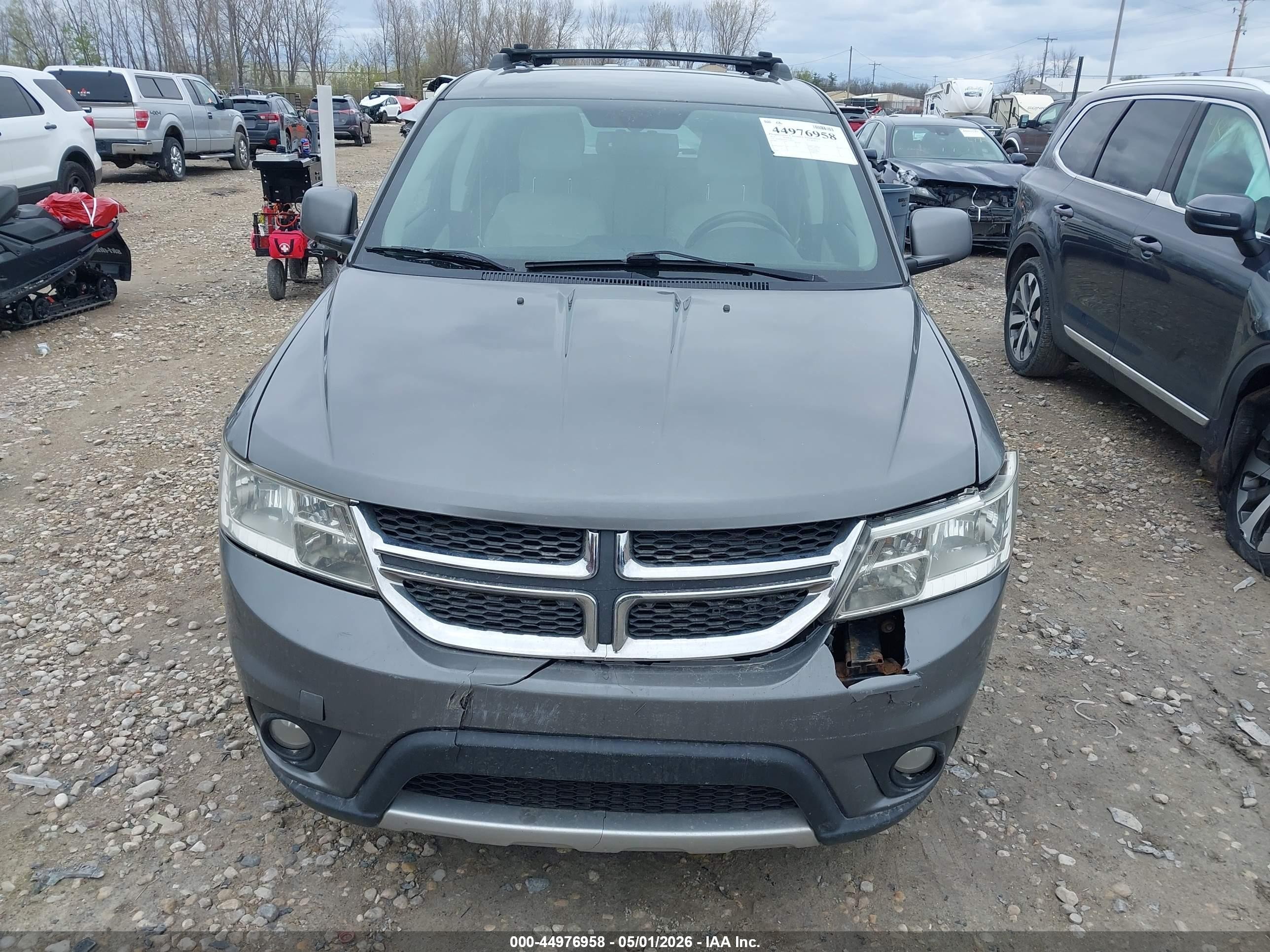 2012 Dodge Journey R/t Gray vin: 3C4PDDFGXCT160263
