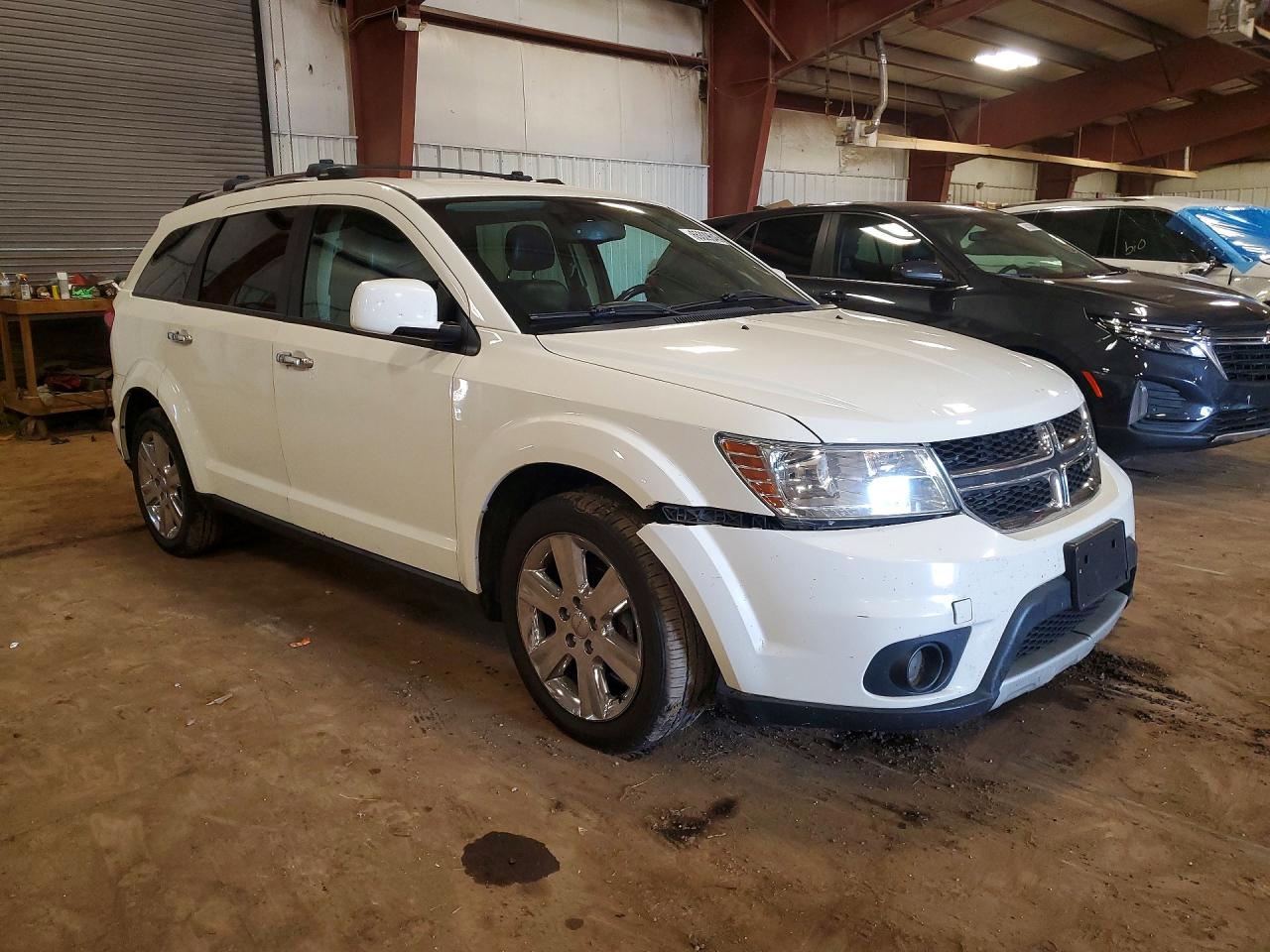 2012 Dodge Journey R/t White vin: 3C4PDDFGXCT212054
