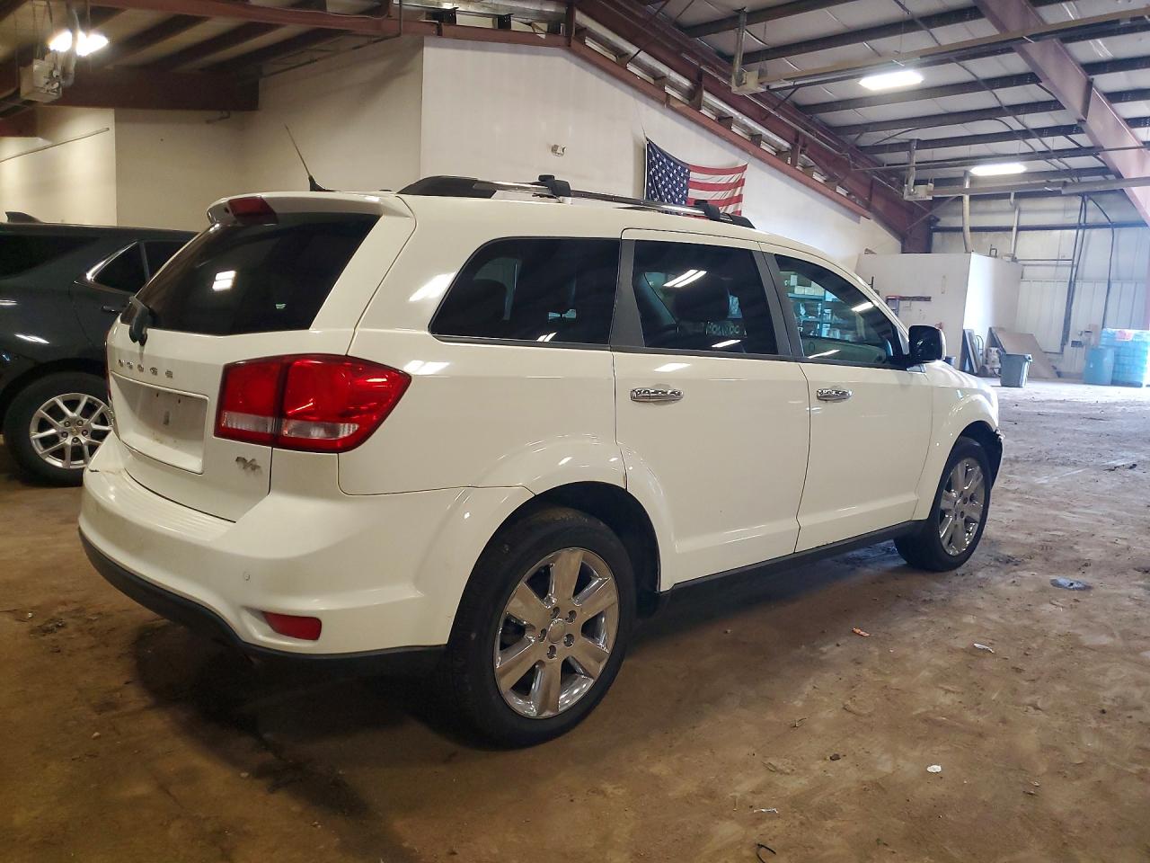 2012 Dodge Journey R/t White vin: 3C4PDDFGXCT212054