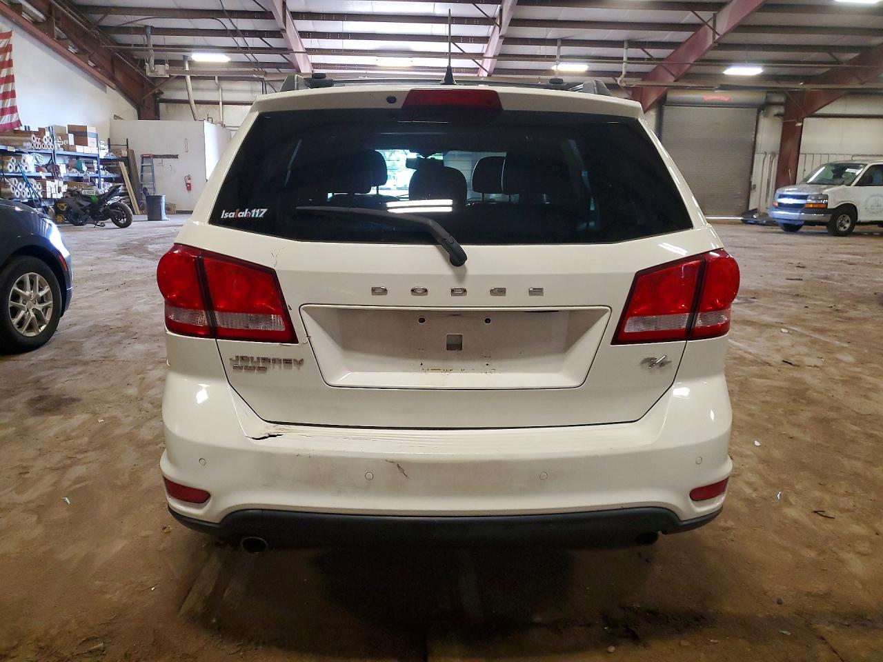 2012 Dodge Journey R/t White vin: 3C4PDDFGXCT212054