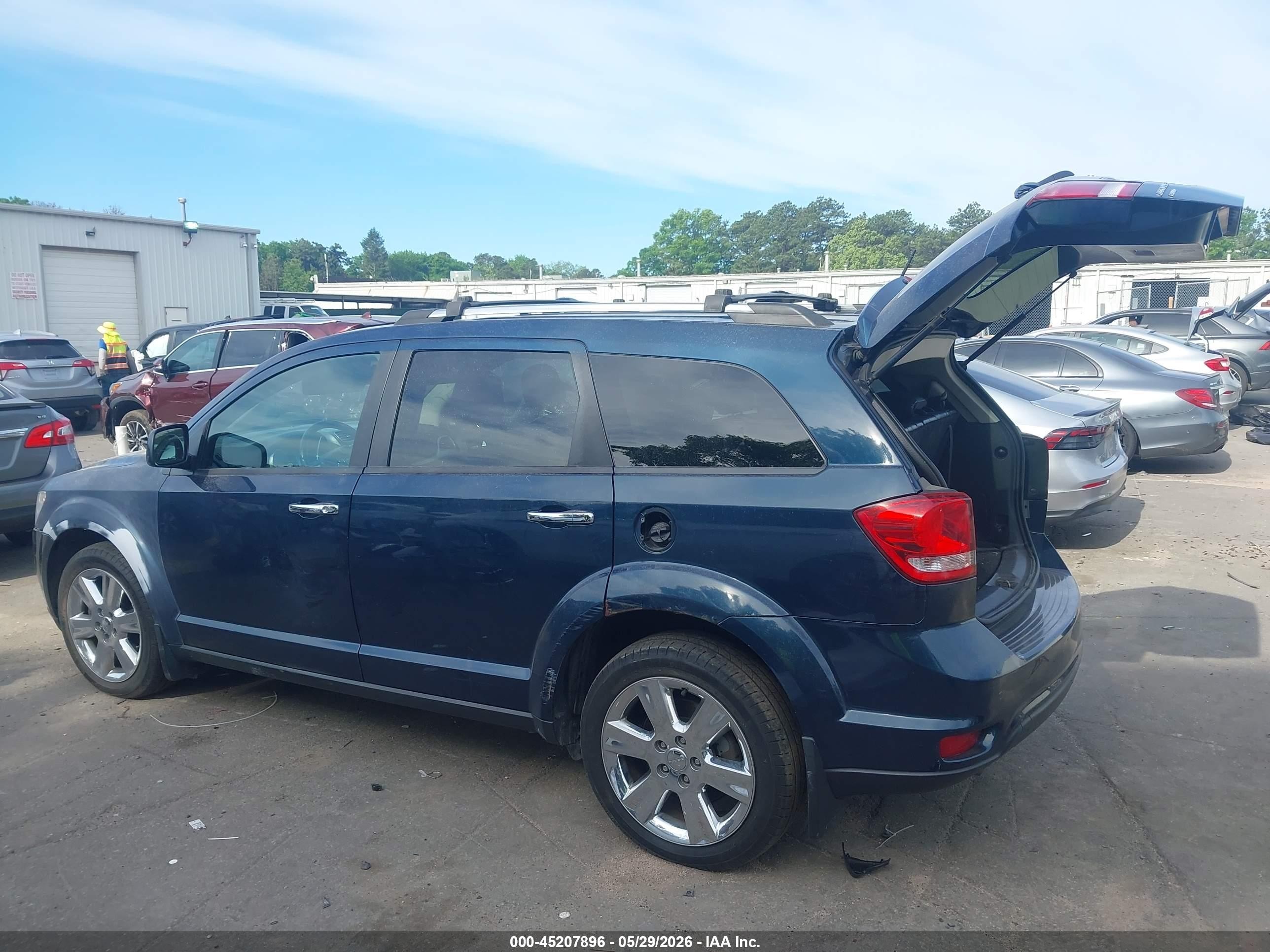 2014 Dodge Journey R/t Blue vin: 3C4PDDFGXET140498