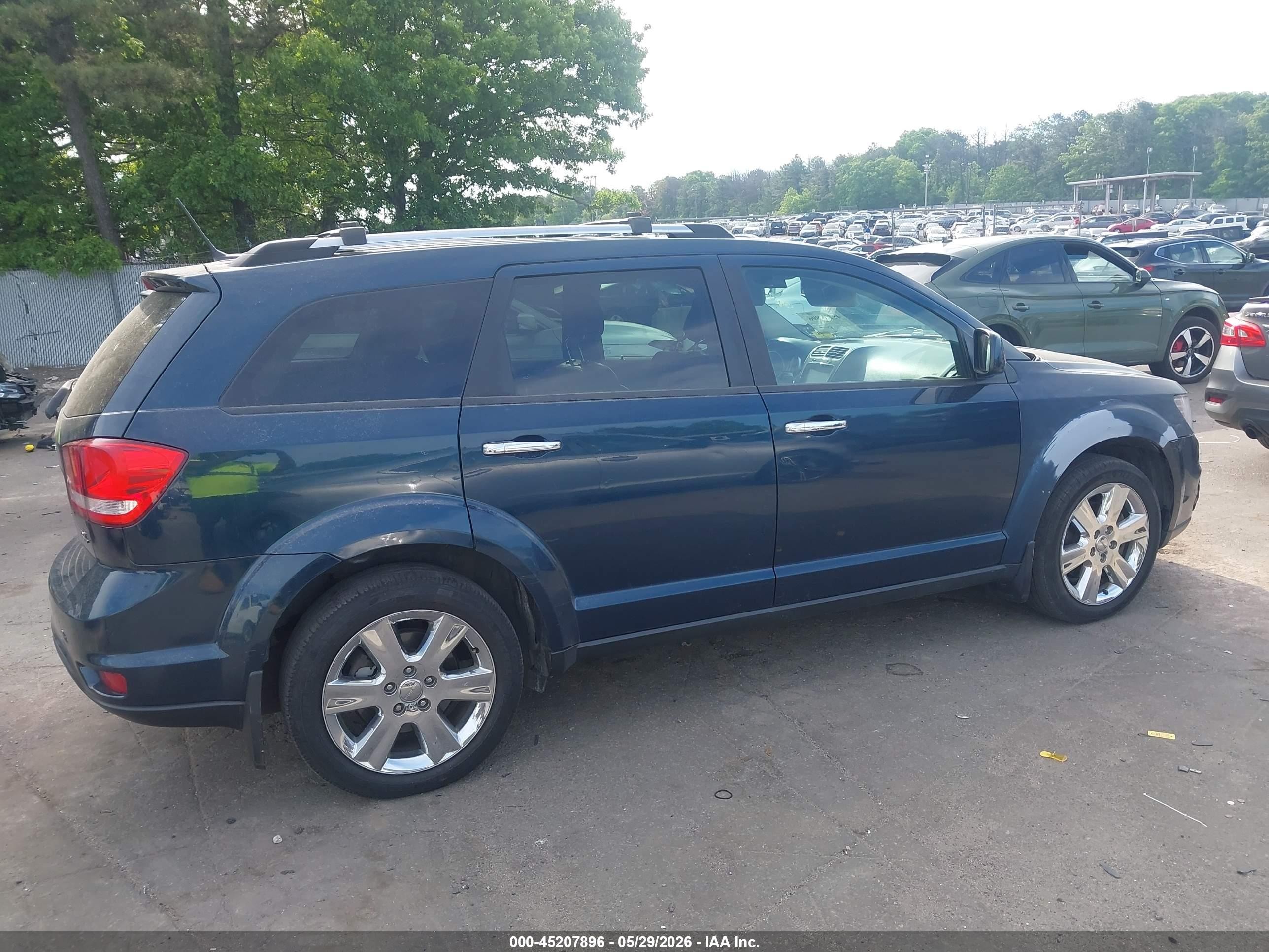 2014 Dodge Journey R/t Blue vin: 3C4PDDFGXET140498