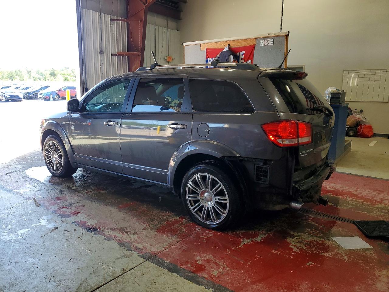 2014 Dodge Journey R Gray vin: 3C4PDDFGXET149945