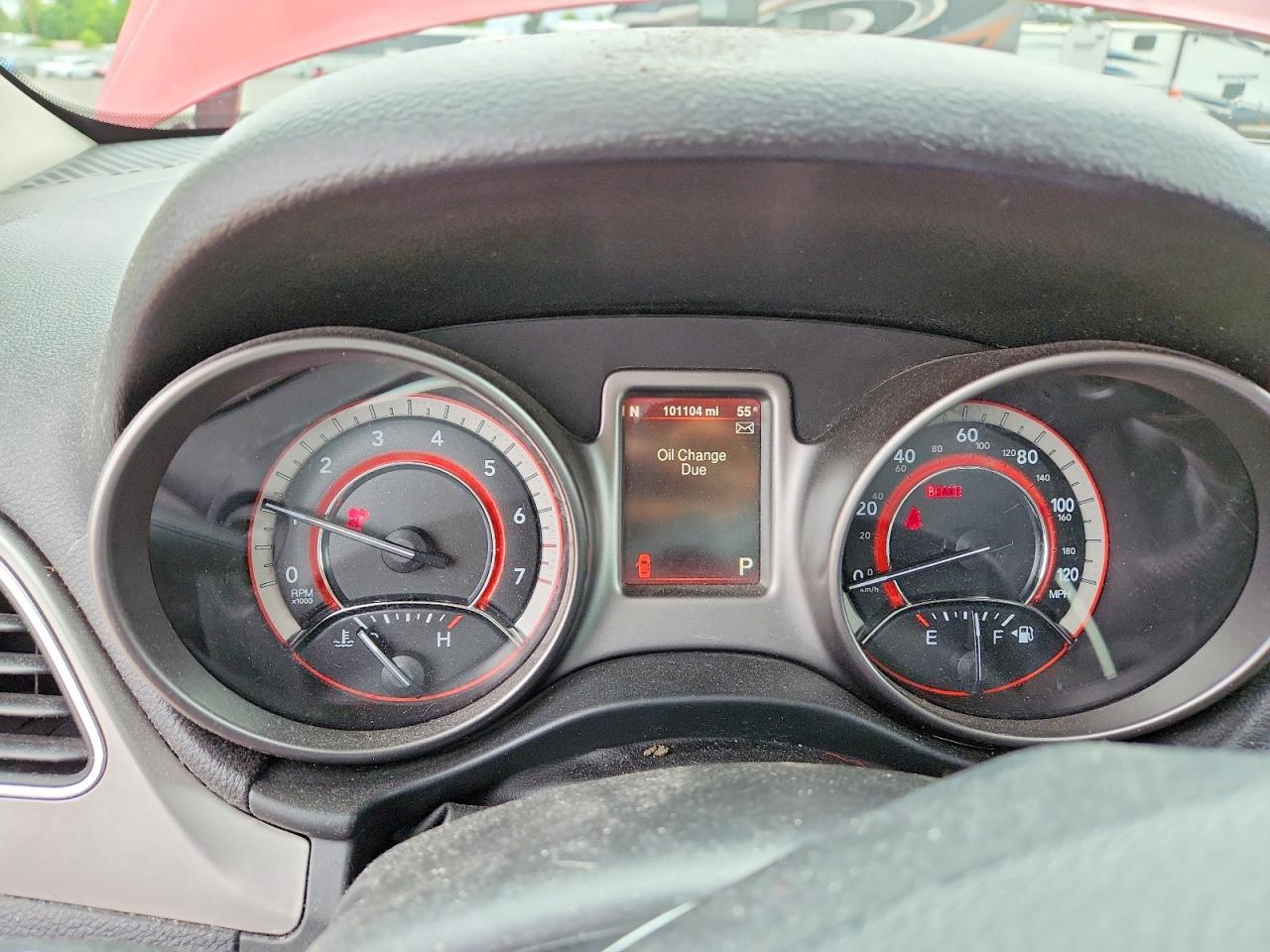 2015 Dodge Journey Crossroad Red vin: 3C4PDDGG0FT526895