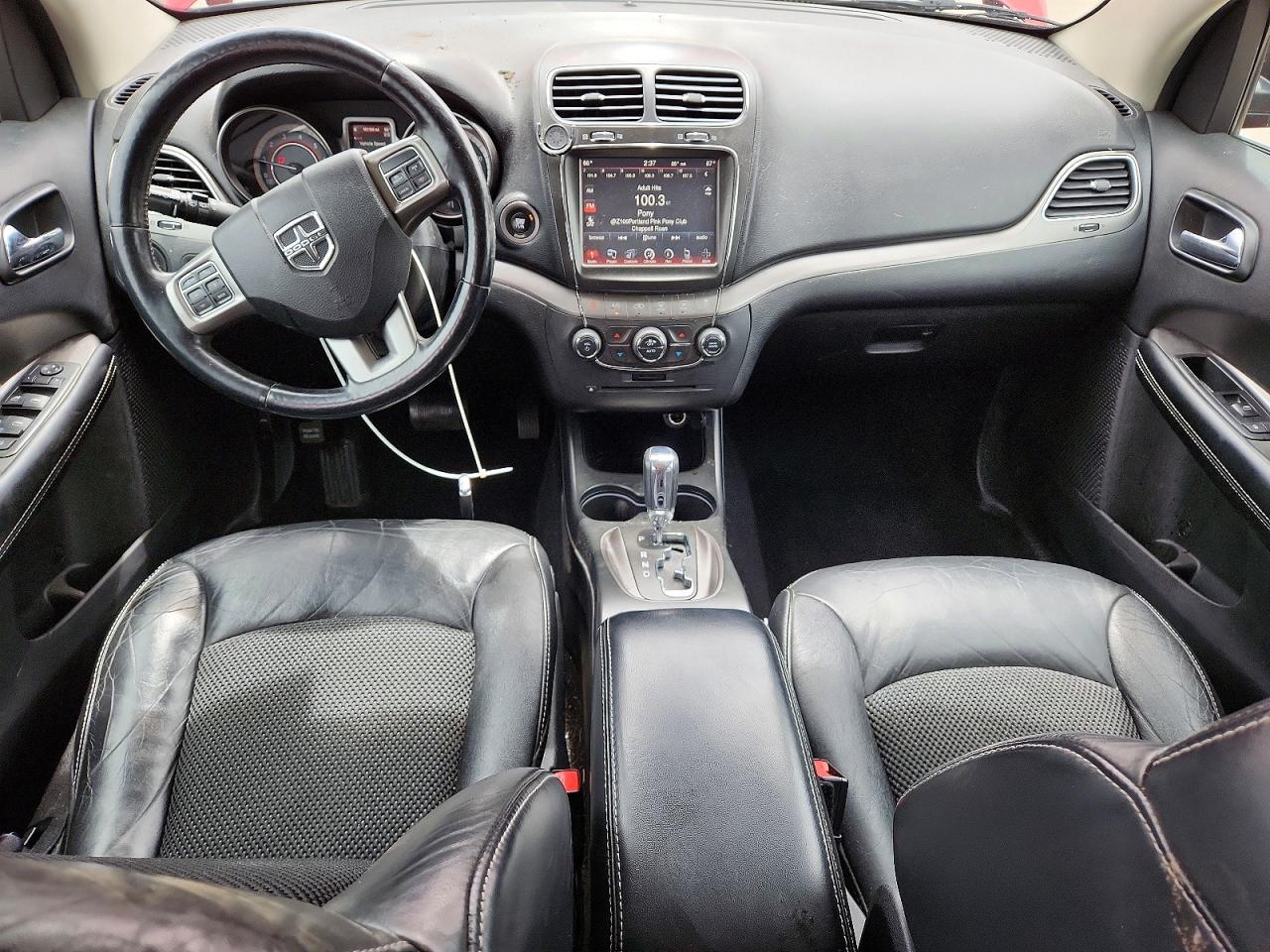 2015 Dodge Journey Crossroad Red vin: 3C4PDDGG0FT526895