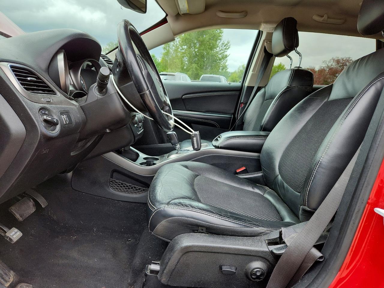 2015 Dodge Journey Crossroad Red vin: 3C4PDDGG0FT526895