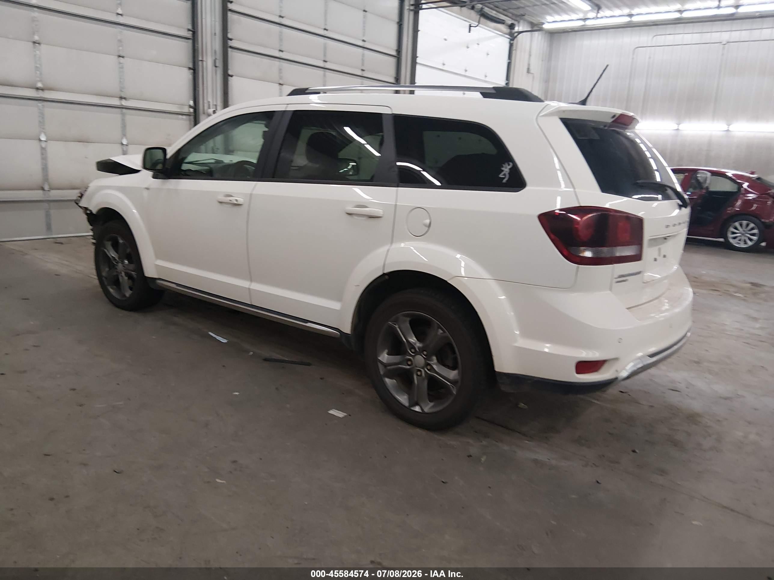 2015 Dodge Journey Crossroad Белый vin: 3C4PDDGG0FT533149